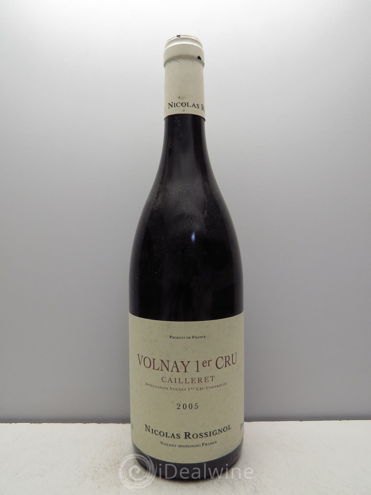 Volnay 1er Cru Domaine Nicolas Rossignol 2005 - Lot de 12 bouteilles - 0