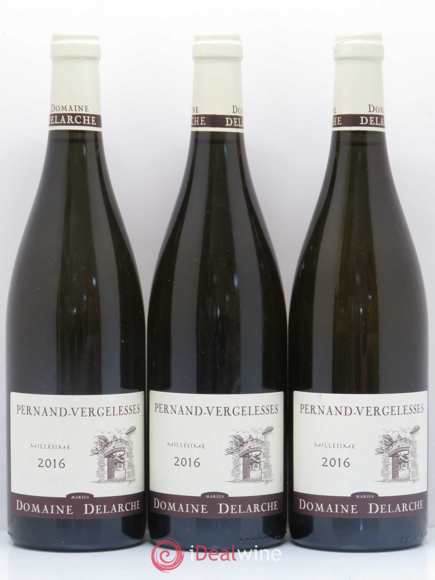 Pernand-Vergelesses Domaine Marius Delarche 2016 - Posten von 6 Flaschen - 1
