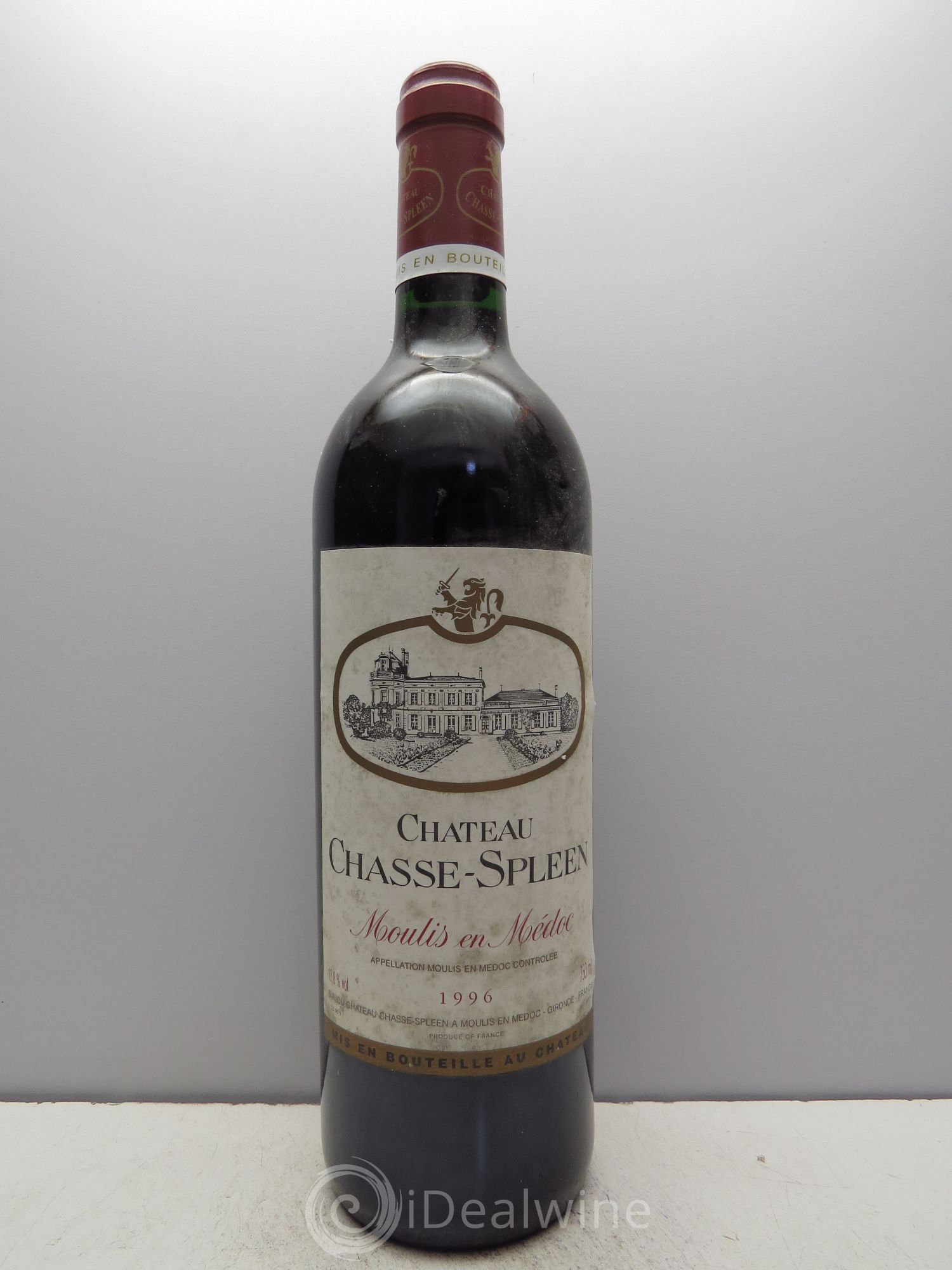 Château Chasse Spleen 1996 - Lot de 1 bouteille - 0