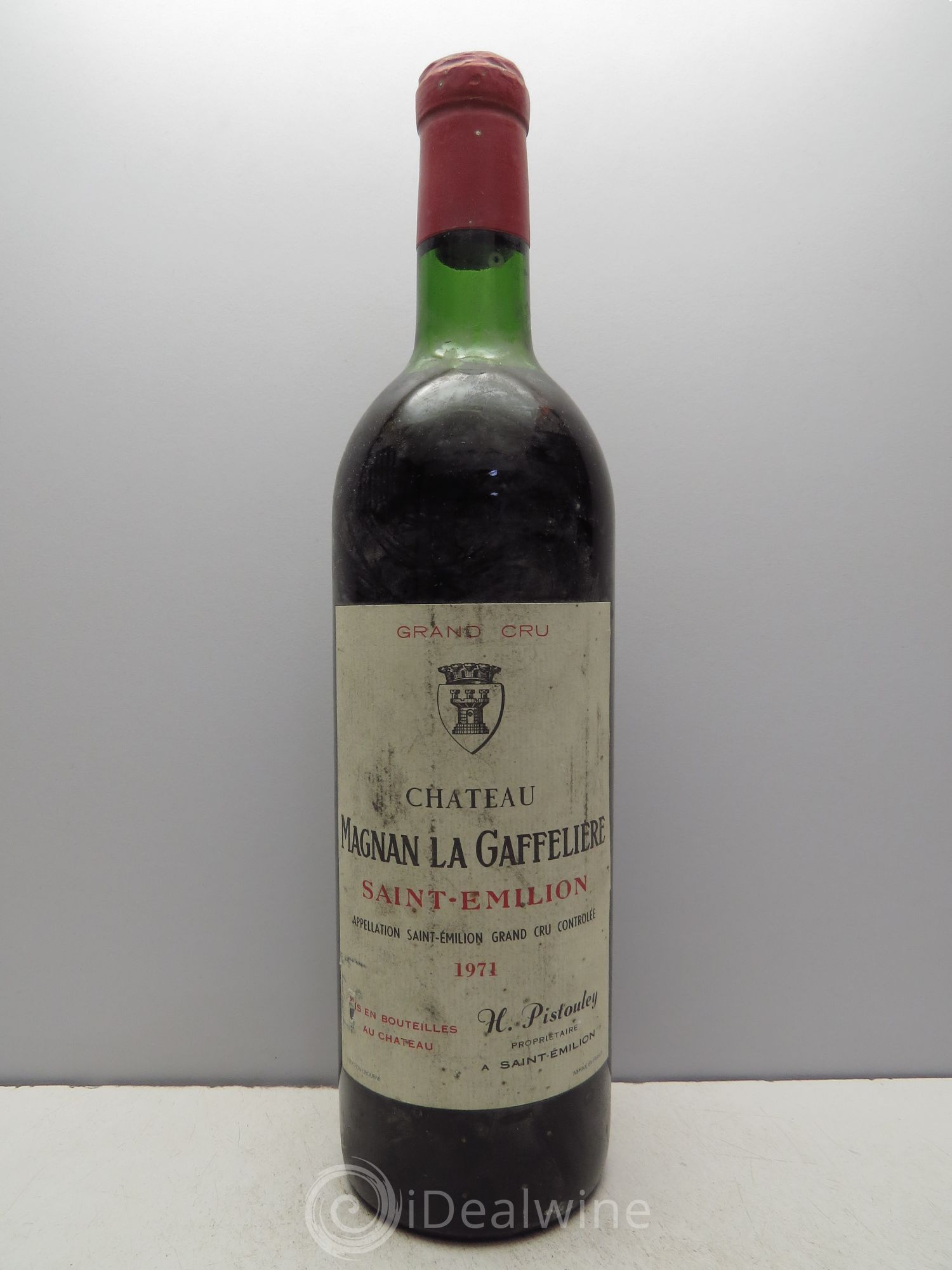 Château Magnan la Gaffelière 1971 - Lot de 1 bouteille - 0