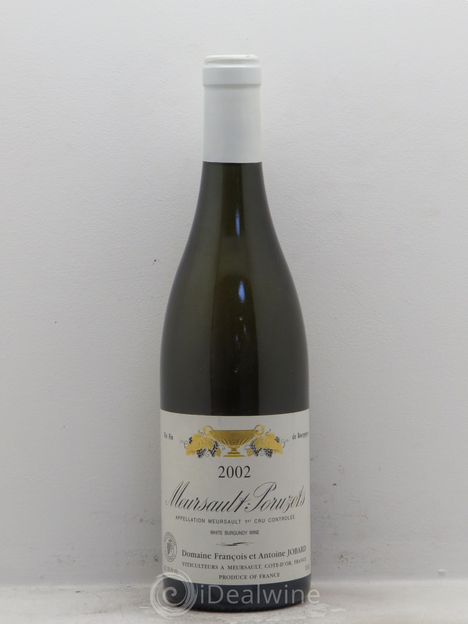 Meursault 1er Cru Poruzots François et Antoine Jobard (Domaine) 2002 - Lot de 1 bouteille - 0
