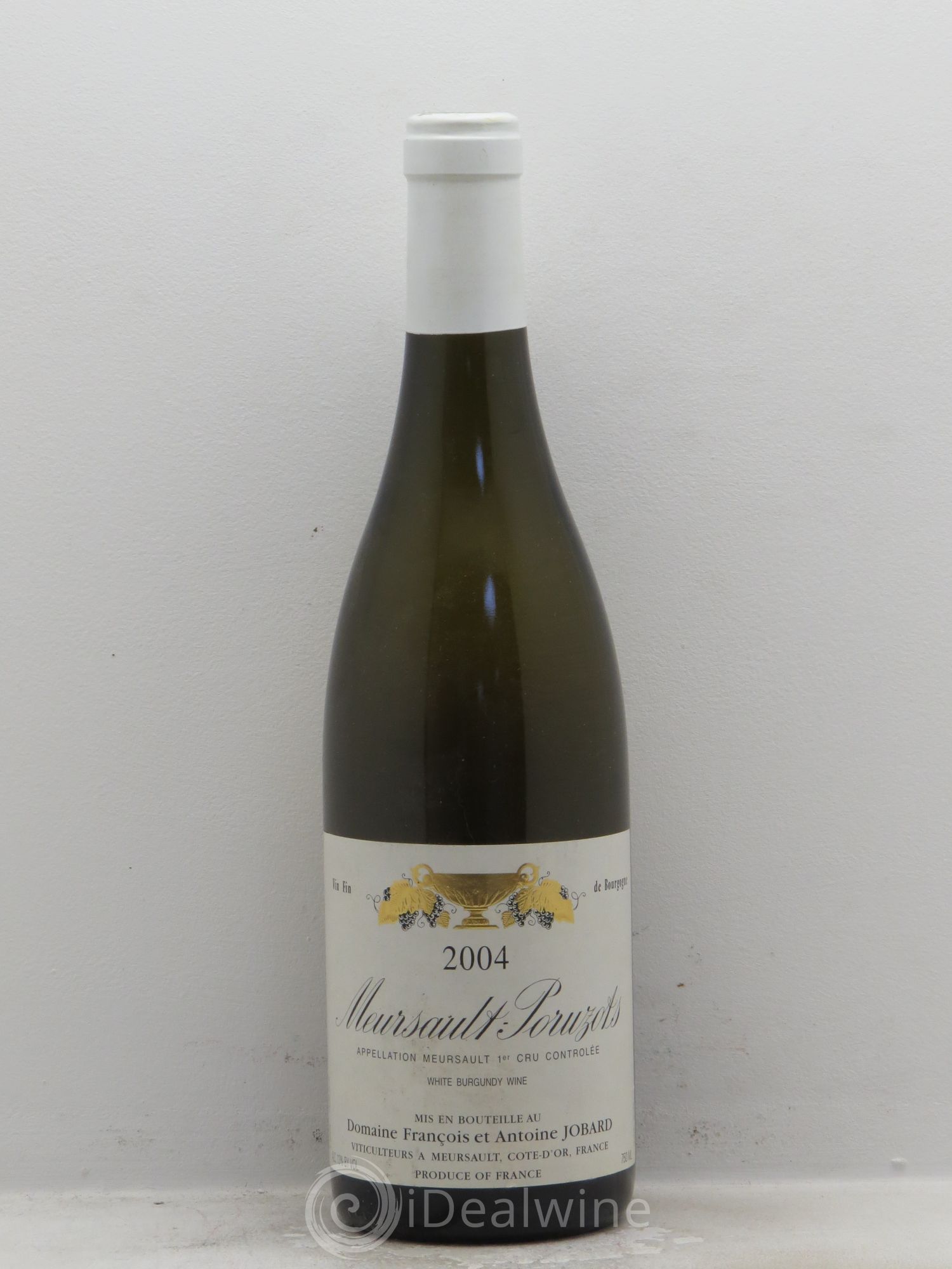 Meursault 1er Cru Poruzots François et Antoine Jobard (Domaine) 2004 - Lot de 1 bouteille - 0