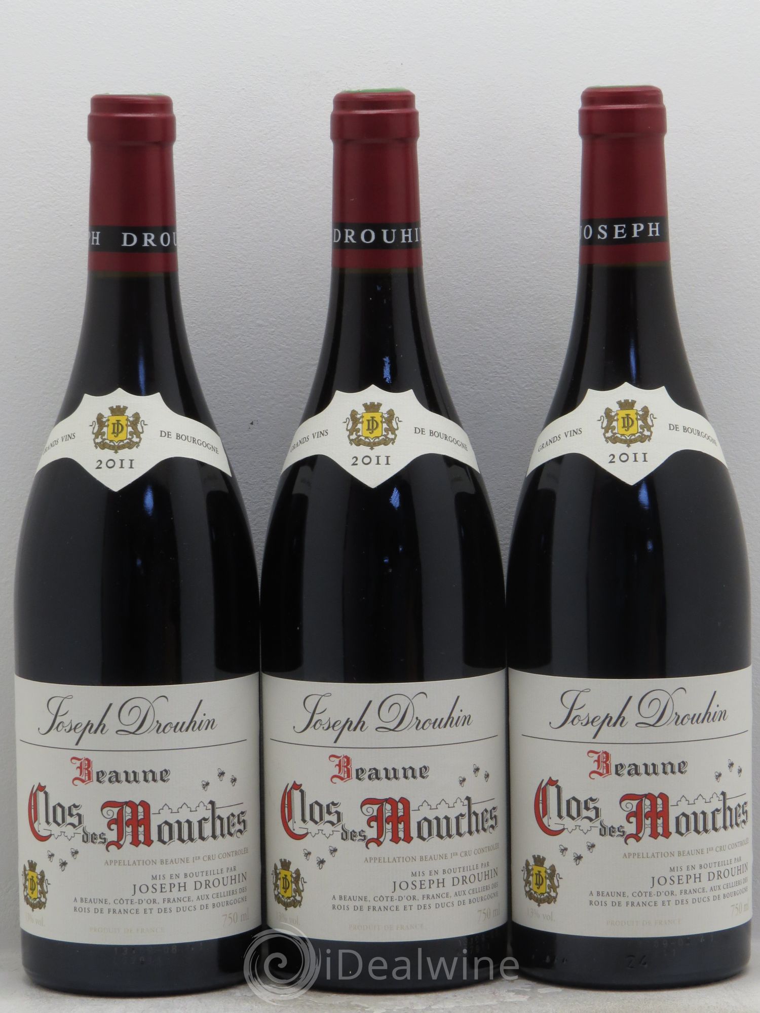 Beaune 1er Cru Clos des Mouches Joseph Drouhin 2011 - Lot de 3 bouteilles - 0