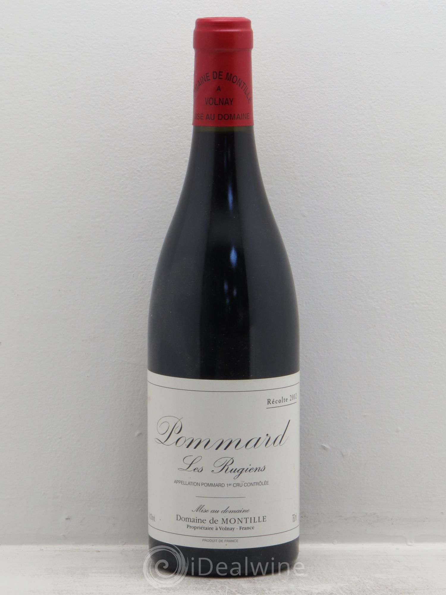 Pommard 1er Cru Les Rugiens-bas De Montille (Domaine) 2002 - Lot de 1 bouteille - 0