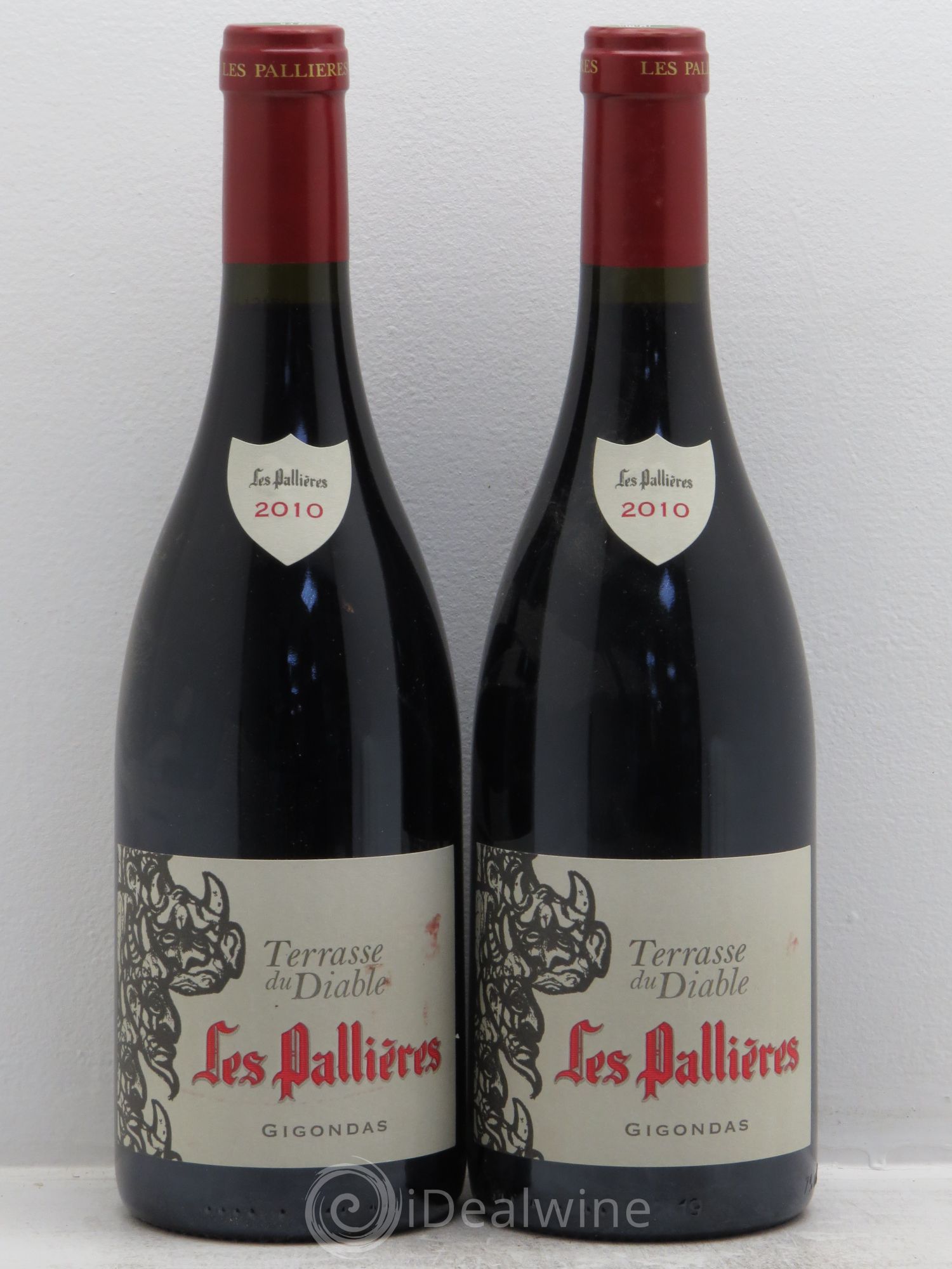 Gigondas Terrasses du diable Les Pallières (Domaine) 2010 - Lot de 2 bouteilles - 0