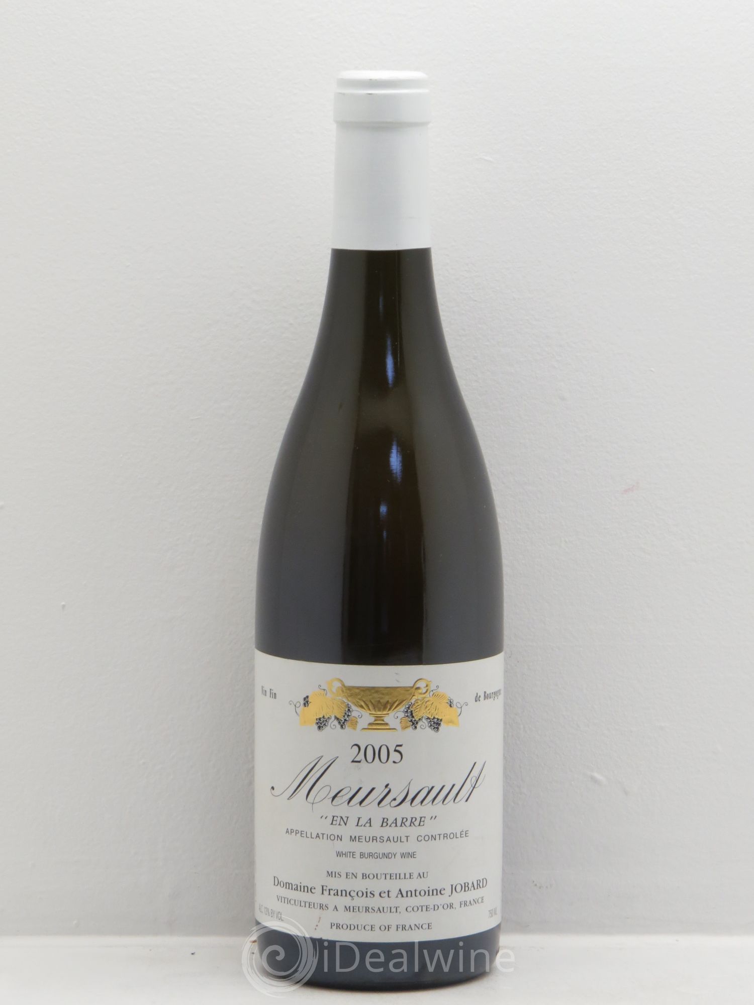 Meursault En la Barre François et Antoine Jobard (Domaine) 2005 - Lot de 1 bouteille - 0
