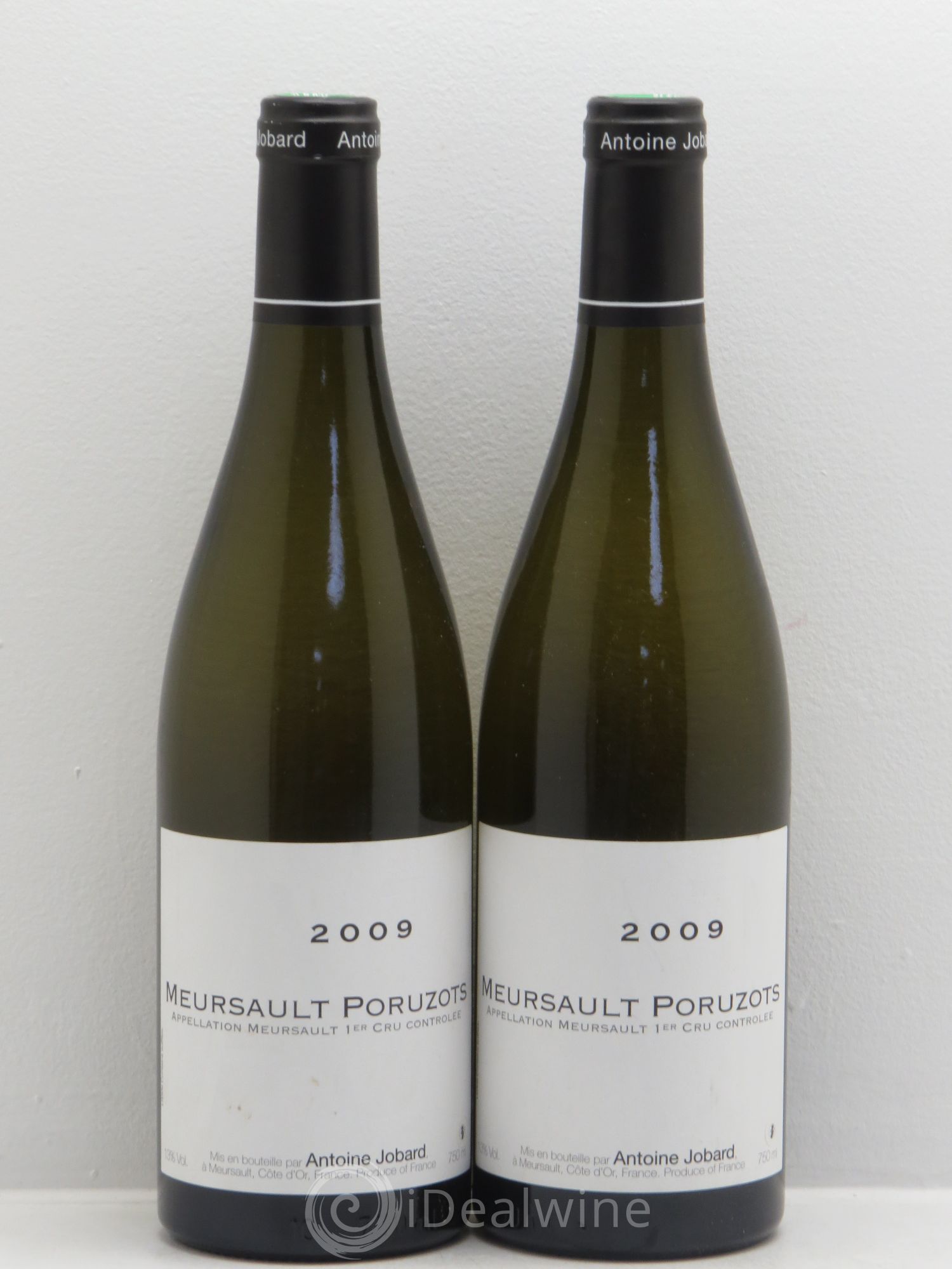 Meursault 1er Cru Poruzots François et Antoine Jobard (Domaine) 2009 - Lot de 2 bouteilles - 0