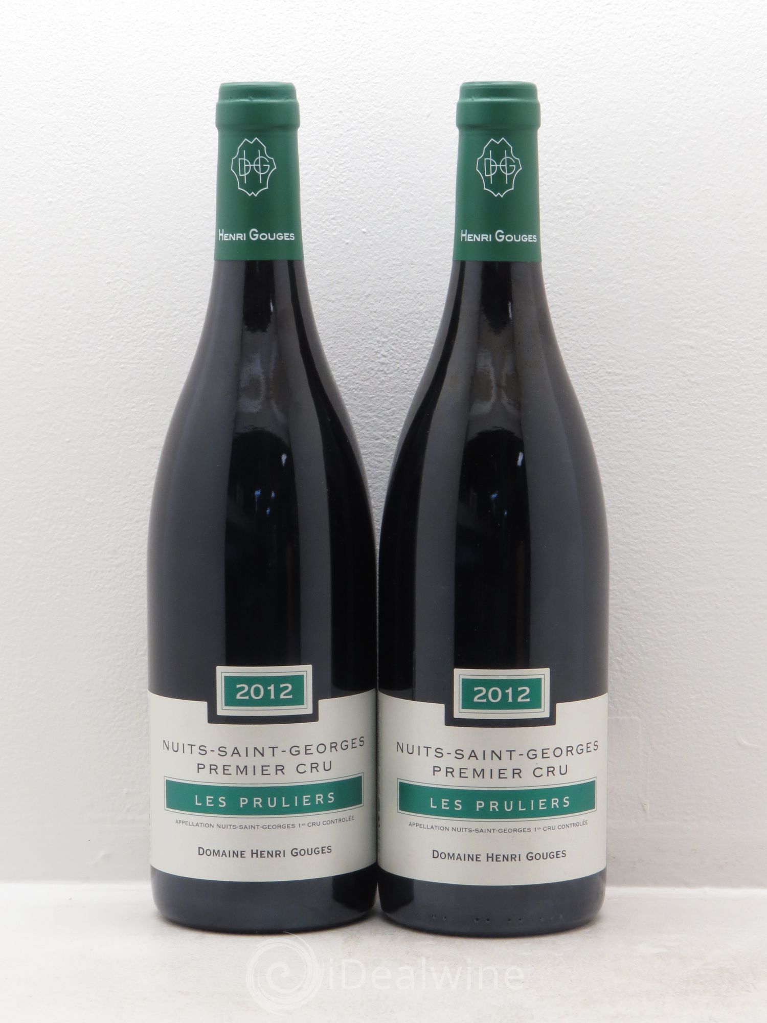 Nuits-Saint-Georges 1er Cru Les Pruliers Henri Gouges 2012 - Lot of 2 bottles - 0