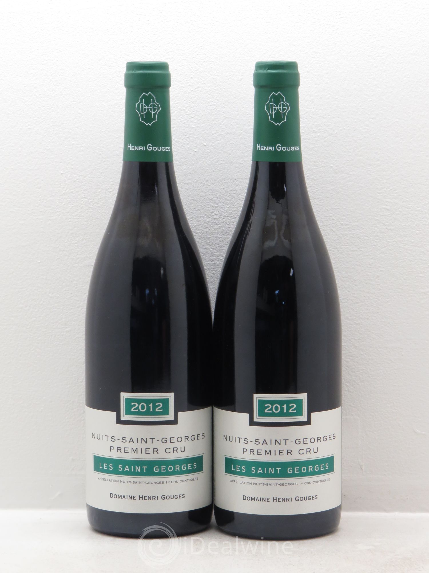 Nuits-Saint-Georges 1er Cru Les Saints Georges Henri Gouges 2012 - Posten von 2 Flaschen - 0