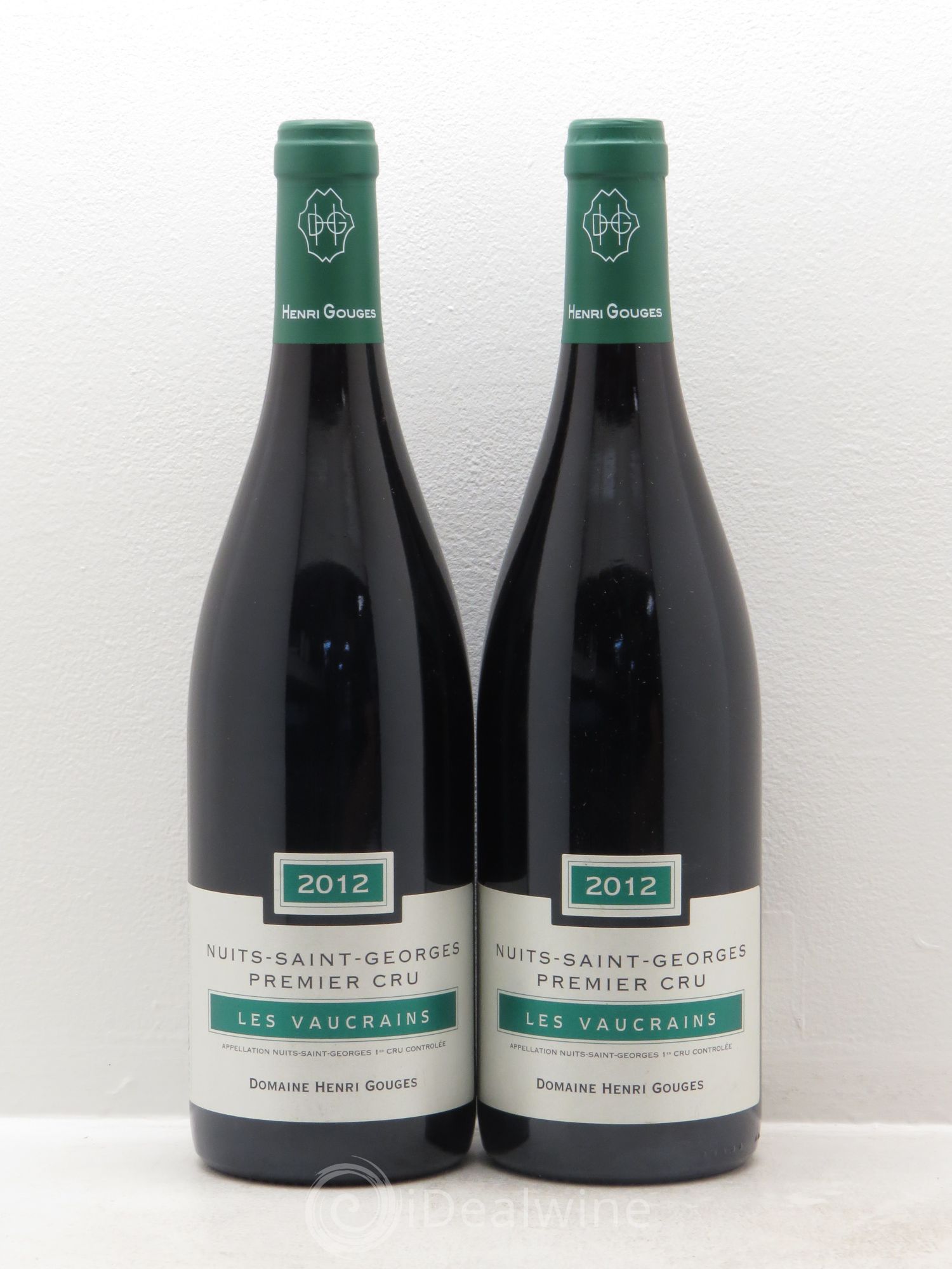 Nuits-Saint-Georges 1er Cru Les Vaucrains Henri Gouges 2012 - Posten von 2 Flaschen - 0