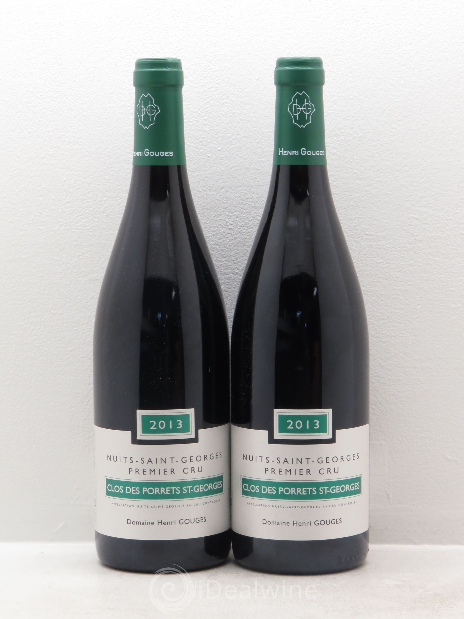 Nuits-Saint-Georges 1er Cru Clos des Porrets St Georges Henri Gouges 2013 - Lot de 2 bouteilles - 0