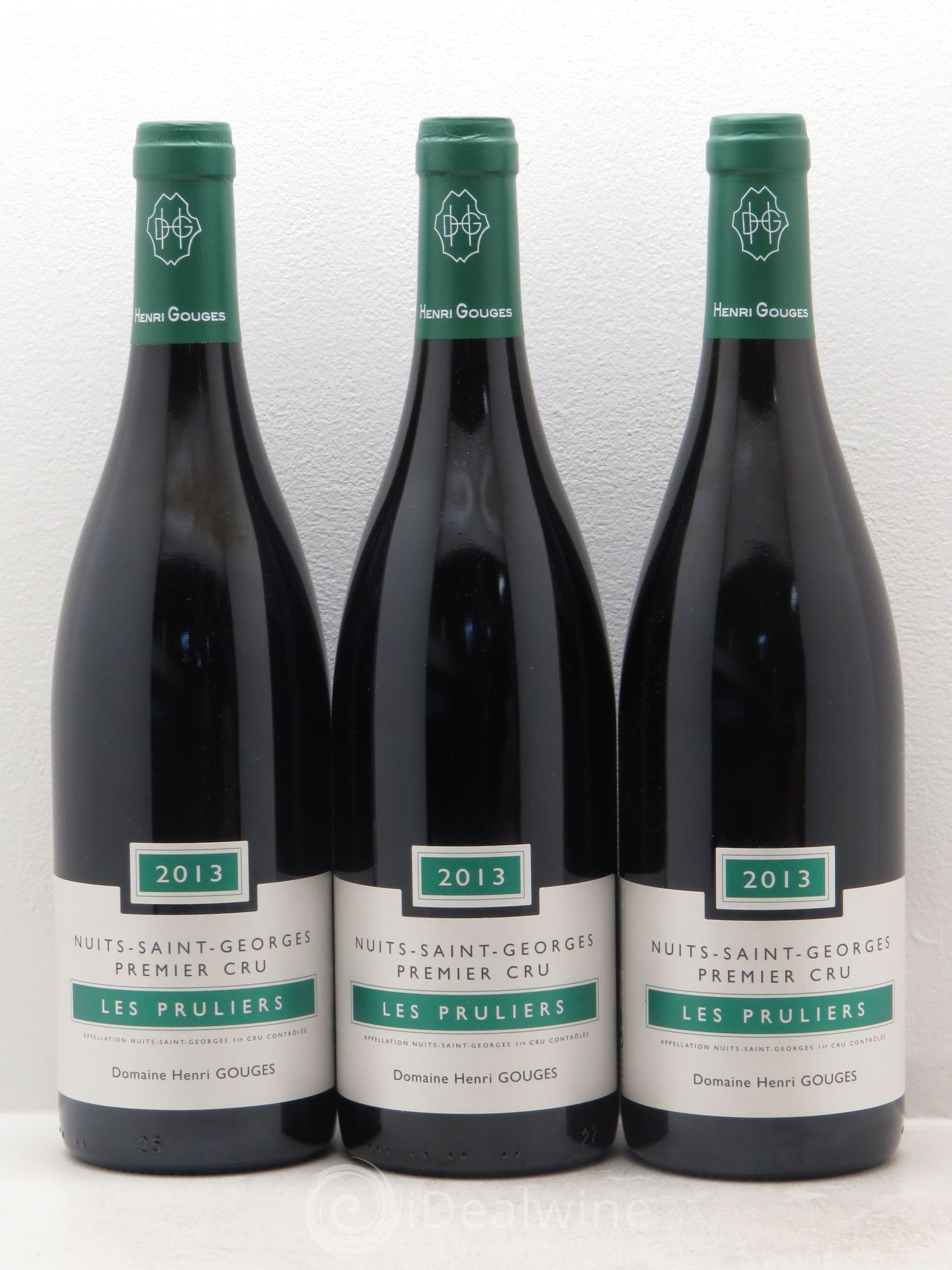 Nuits-Saint-Georges 1er Cru Les Pruliers Henri Gouges 2013 - Posten von 3 Flaschen - 0