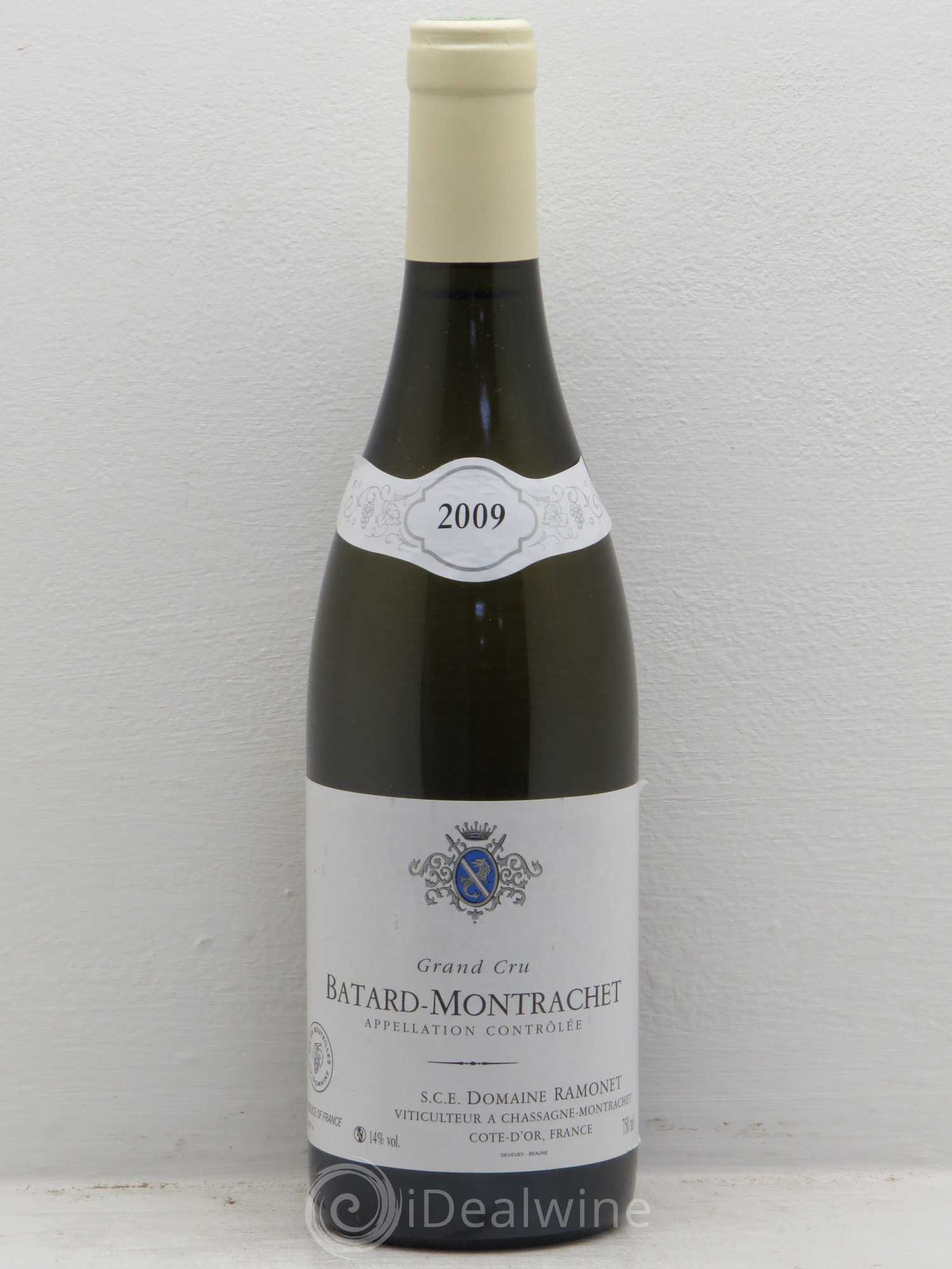 Bâtard-Montrachet Grand Cru Ramonet (Domaine) 2009 - Lot de 1 bouteille - 0
