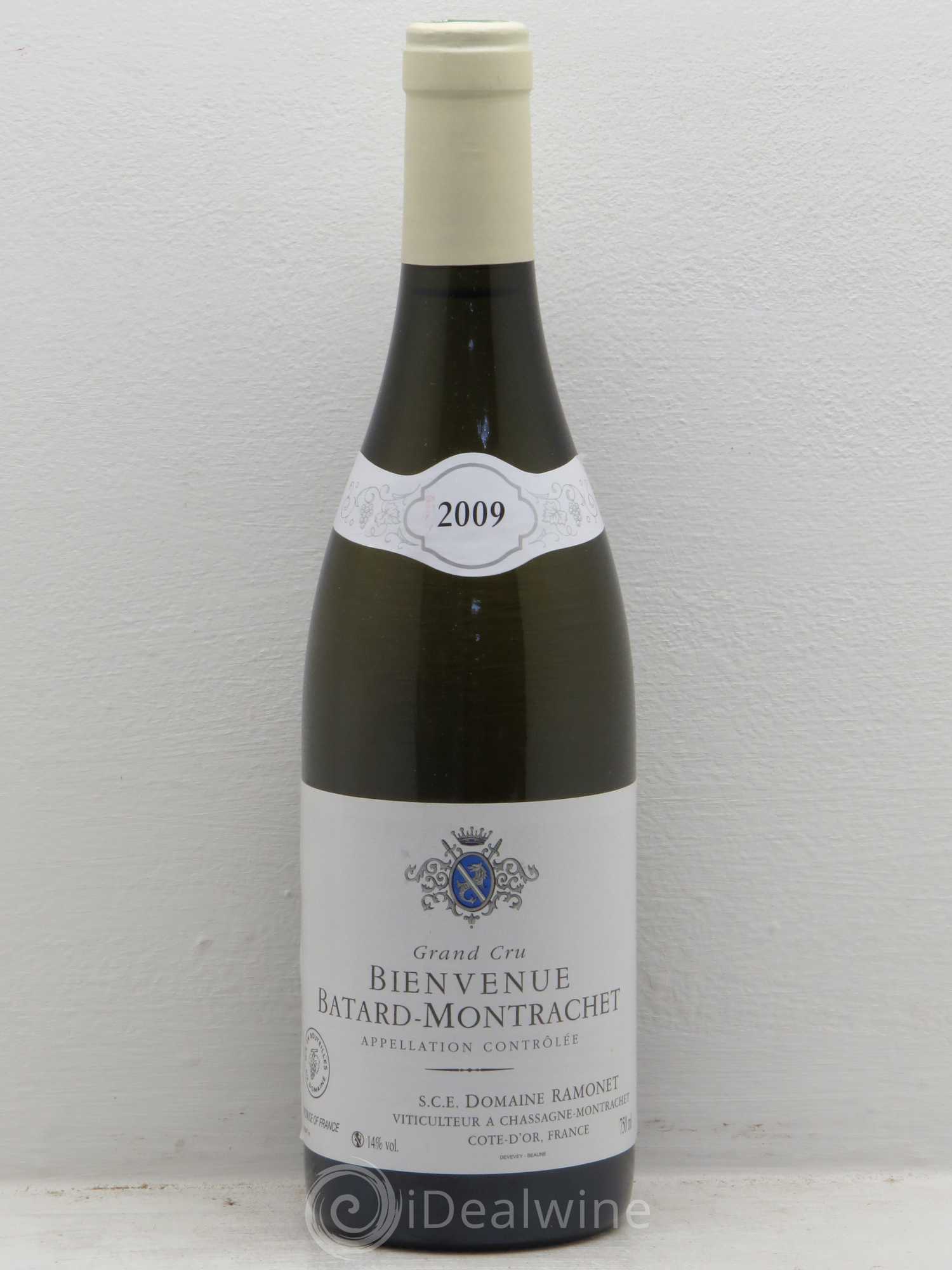Bienvenues-Bâtard-Montrachet Grand Cru Ramonet (Domaine) 2009 - Lot de 1 bouteille - 0