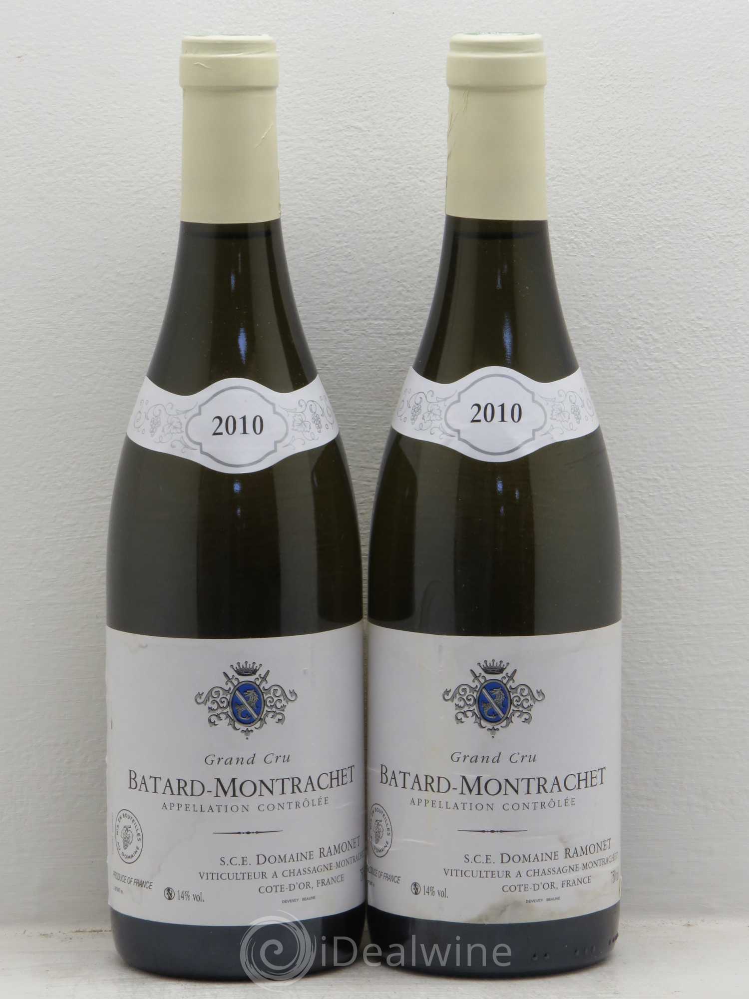 Bâtard-Montrachet Grand Cru Ramonet (Domaine) 2010 - Lot de 2 bouteilles - 0