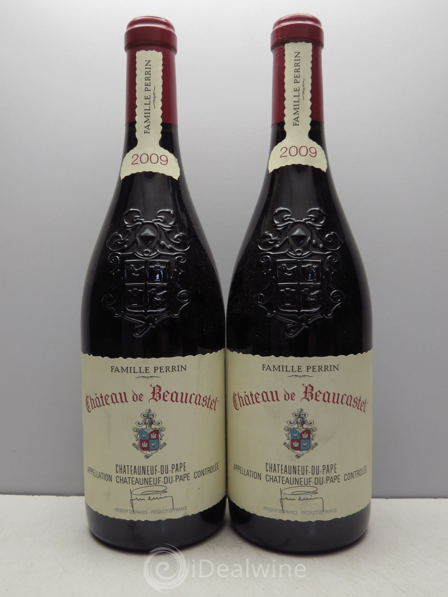 Châteauneuf-du-Pape Château de Beaucastel Famille Perrin 2009 - Lot de 2 bouteilles - 0