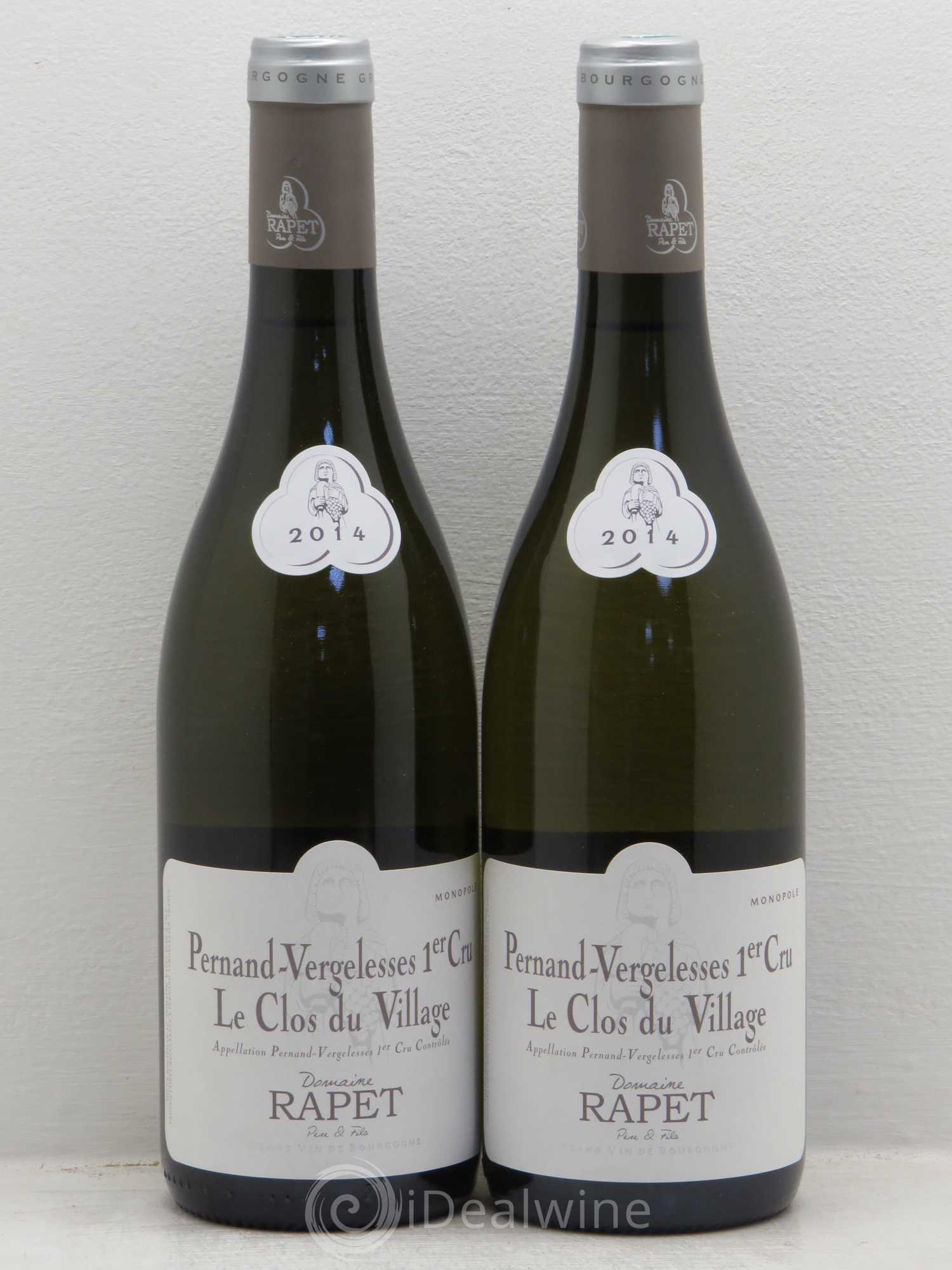 Pernand-Vergelesses 1er Cru Clos du Village 2014 - Posten von 2 Flaschen - 0