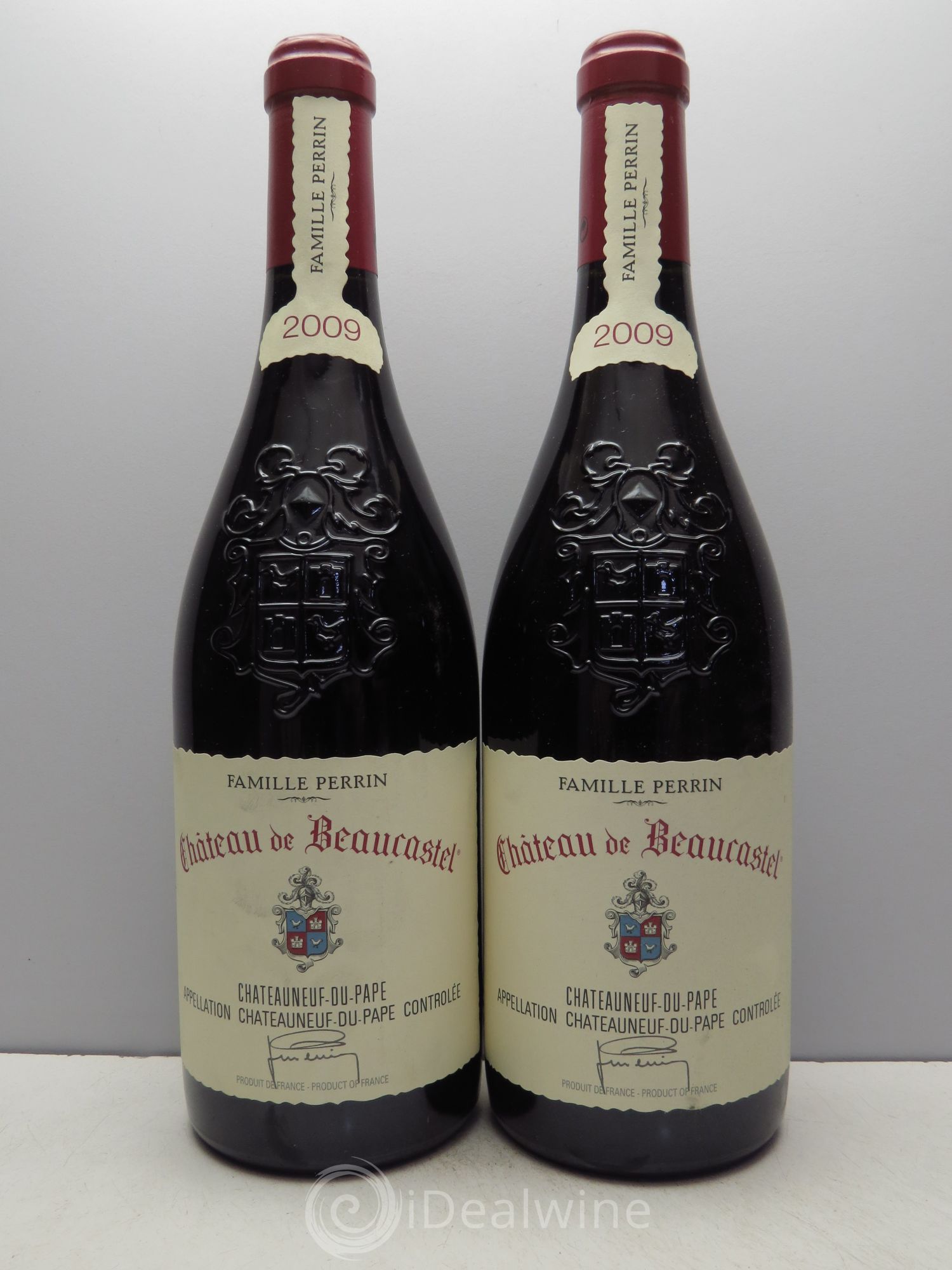 Châteauneuf-du-Pape Château de Beaucastel Famille Perrin 2009 - Lot de 2 bouteilles - 0
