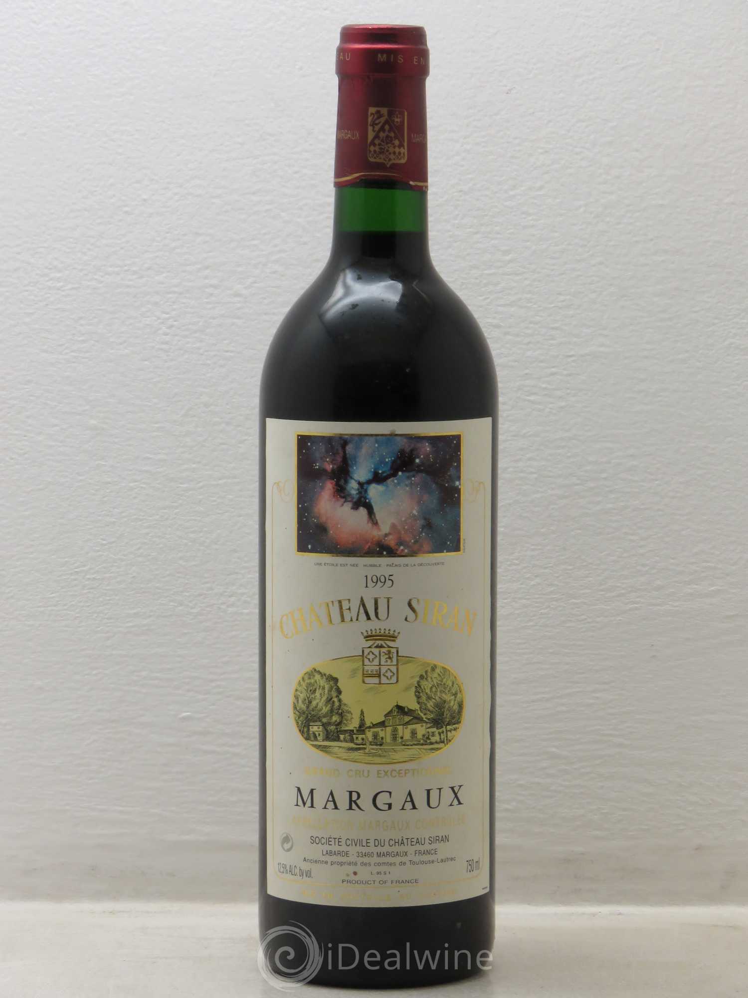Château Siran 1995 - Lot de 1 bouteille - 0
