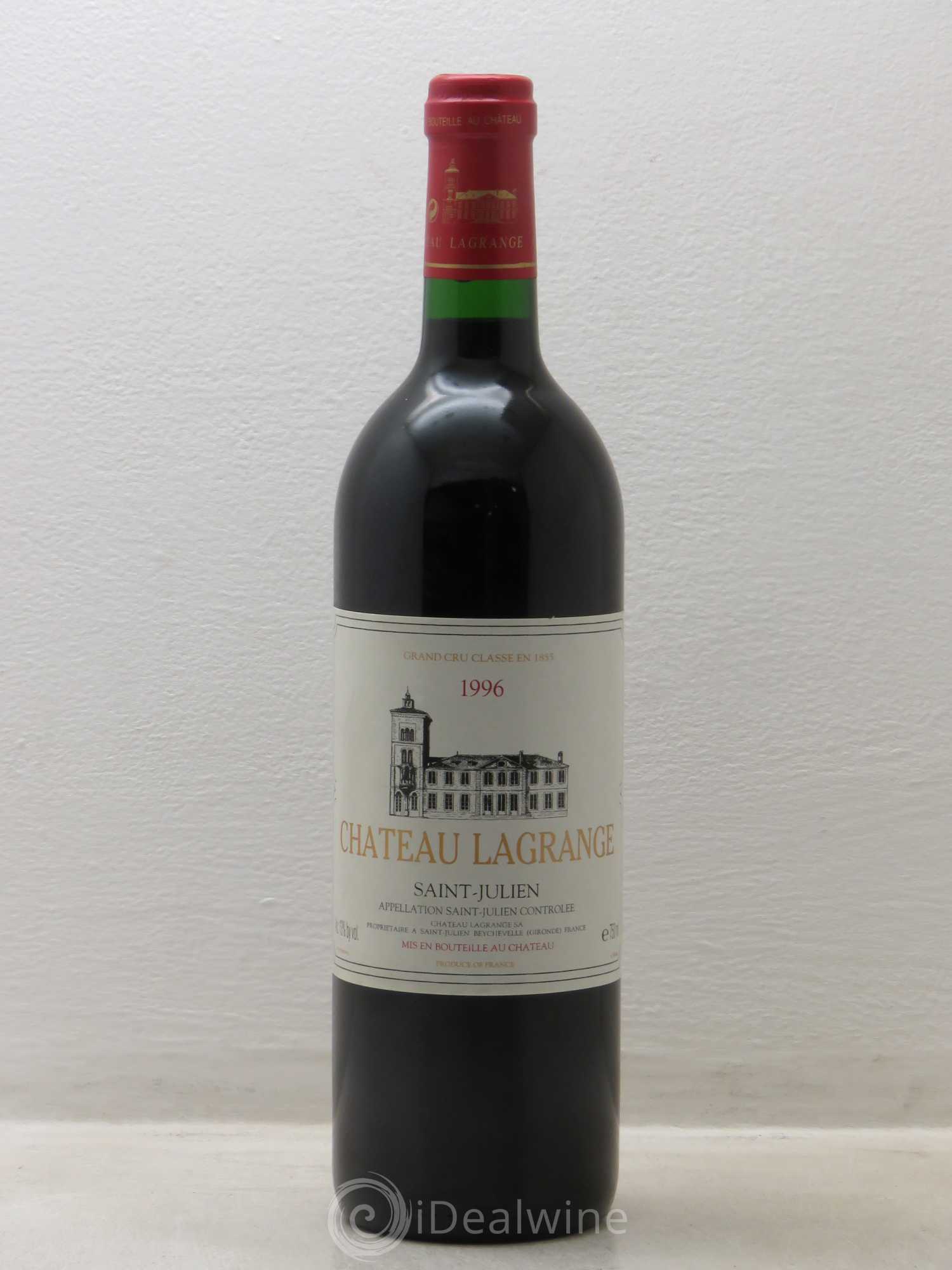 Château Lagrange 3ème Grand Cru Classé 1996 - Lot de 1 bouteille - 0