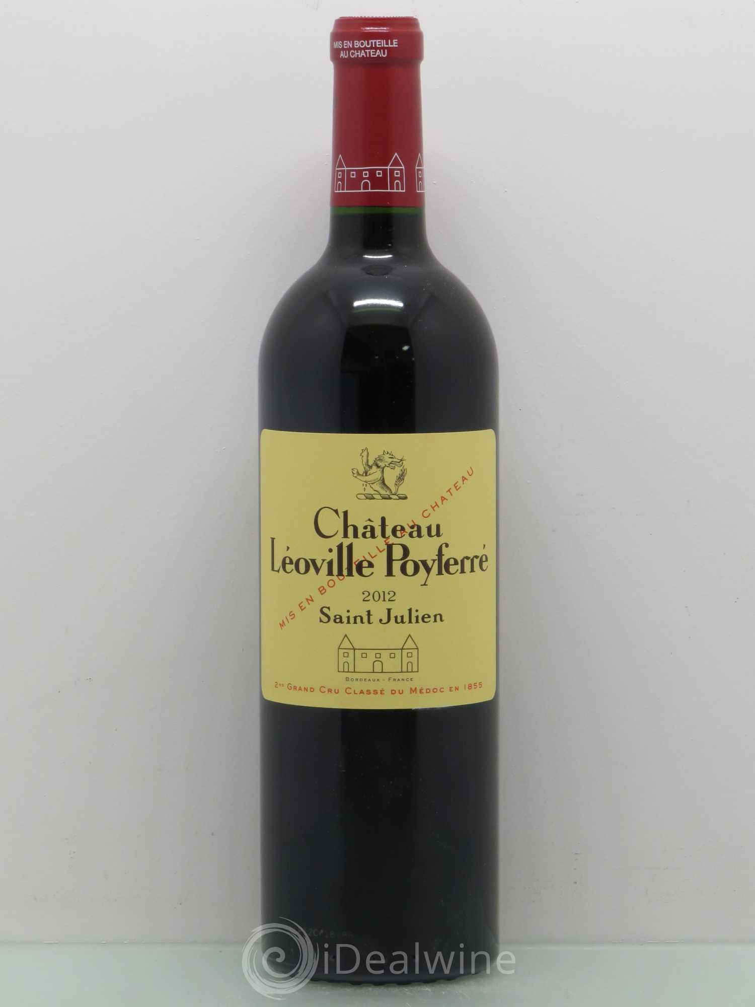 Château Léoville Poyferré 2ème Grand Cru Classé 2012 - Lot de 1 bouteille - 0
