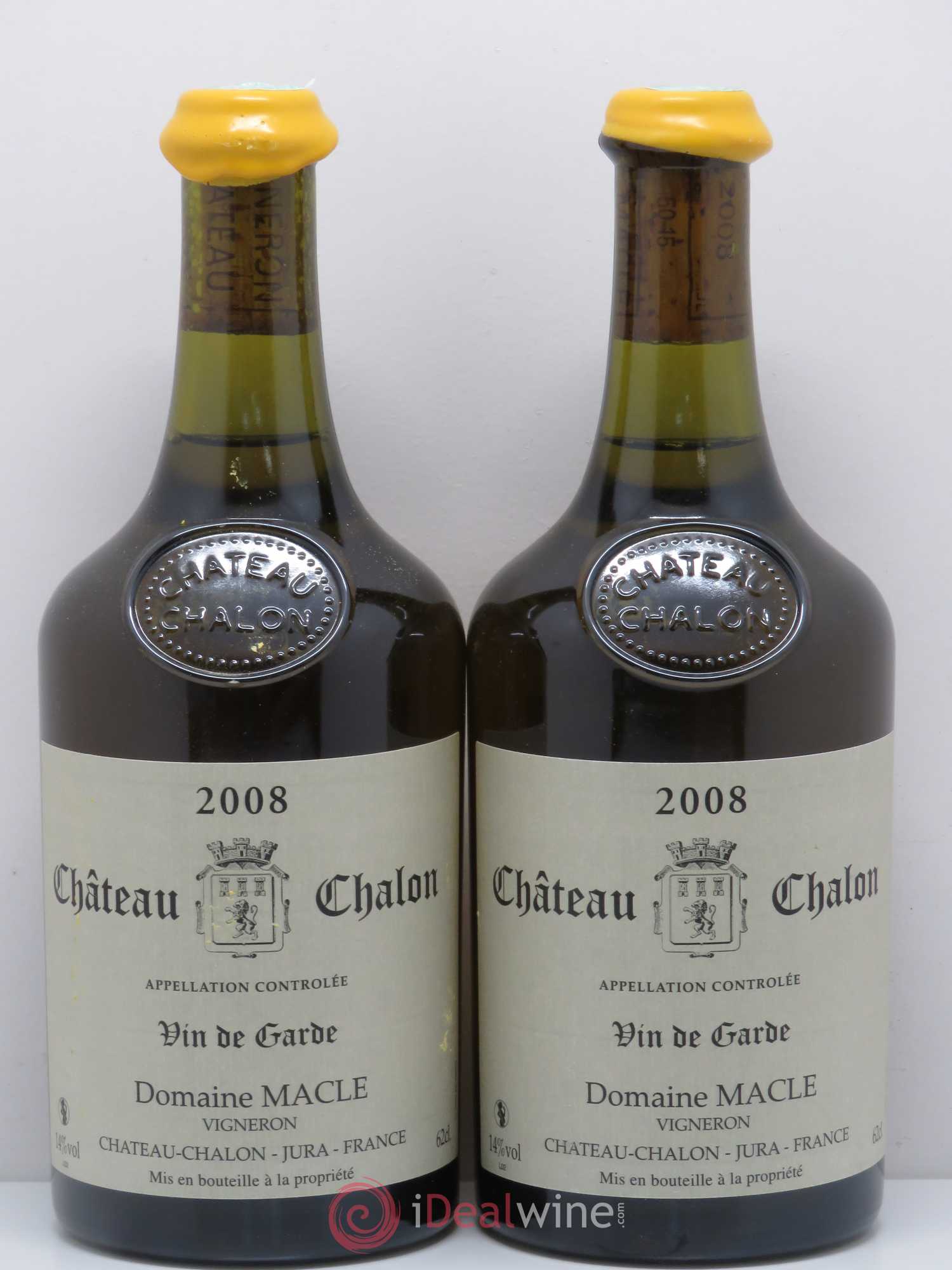 Château-Chalon Jean Macle 2008 - Lot de 2 bouteilles - 0
