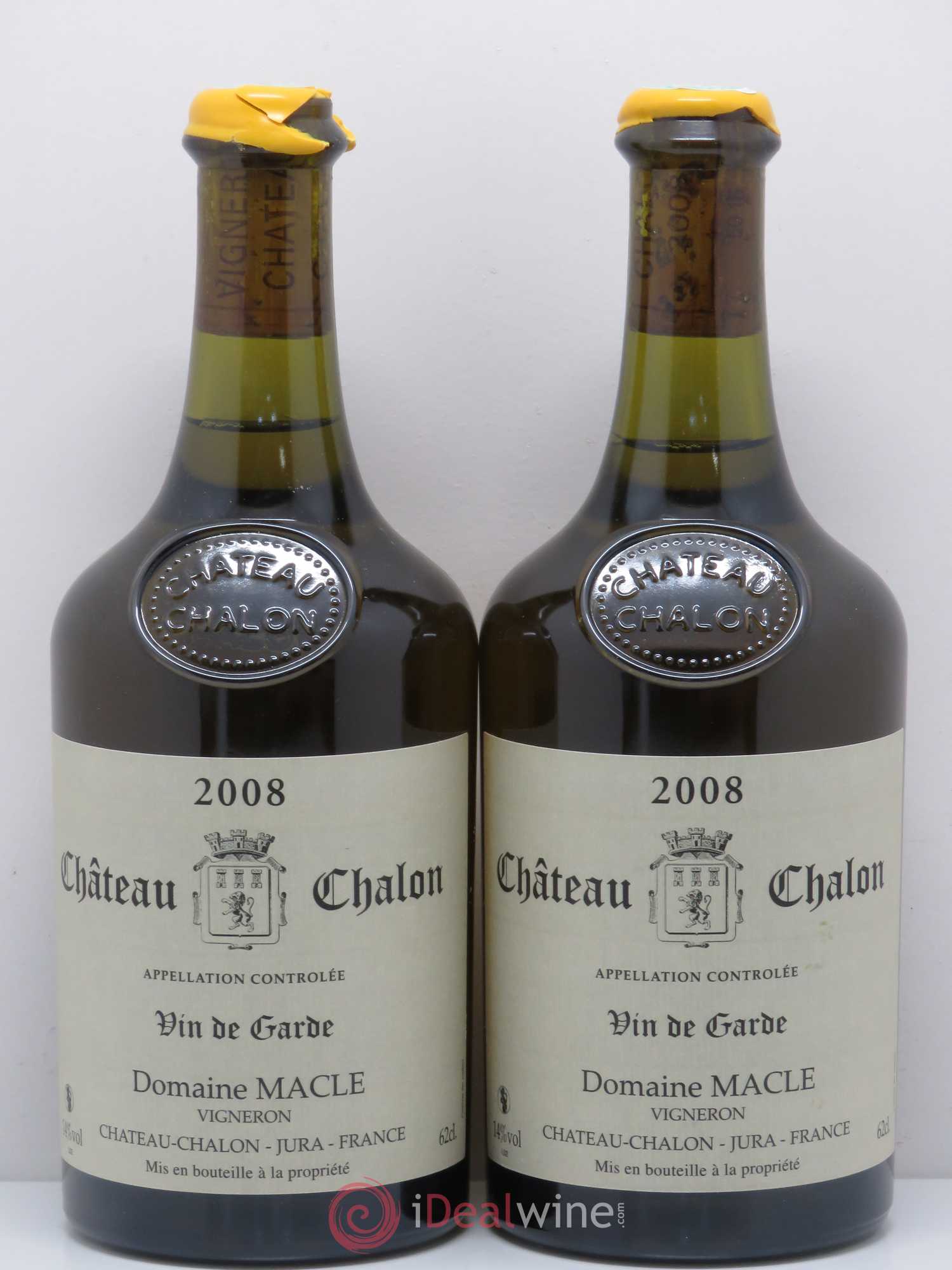 Château-Chalon Jean Macle 2008 - Lot de 2 bouteilles - 0