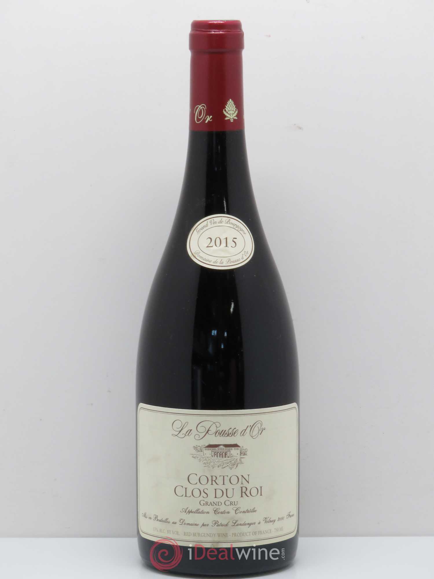 Corton Grand Cru Clos du Roi La Pousse d'Or (Domaine de) 2015 - Lot de 1 bouteille - 0