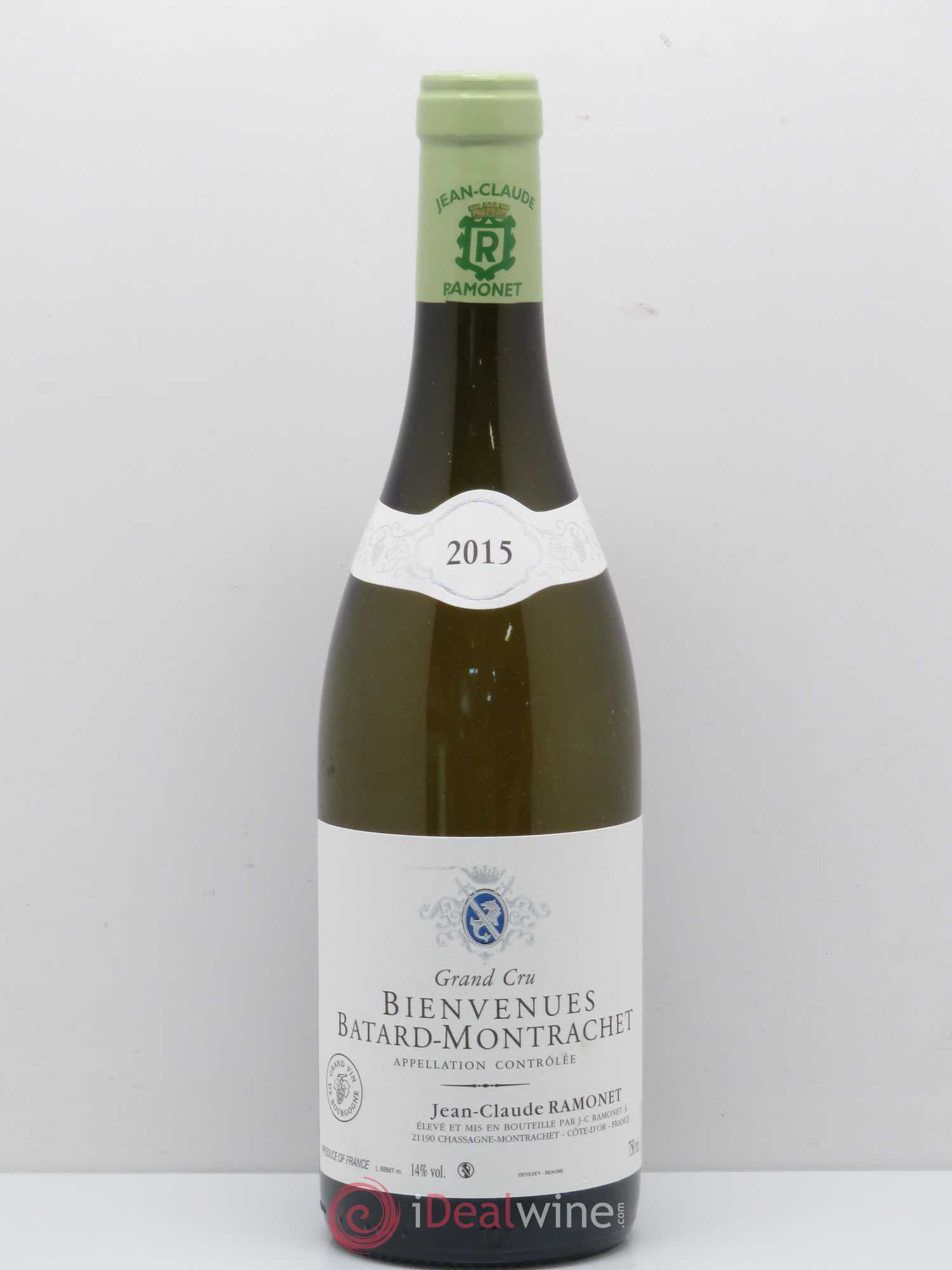 Bienvenues-Bâtard-Montrachet Grand Cru Ramonet (Domaine) 2015 - Lot de 1 bouteille - 0