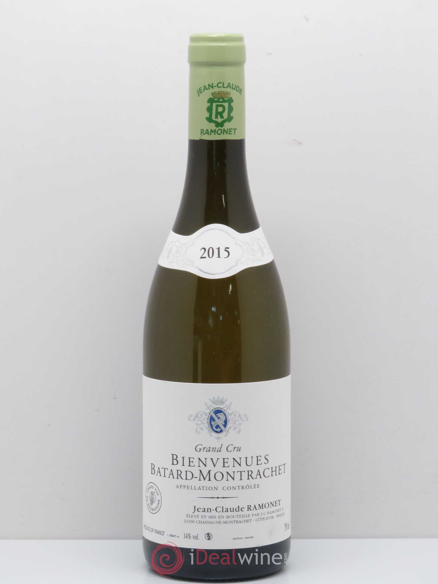 Bienvenues-Bâtard-Montrachet Grand Cru Ramonet (Domaine) 2015 - Lot de 1 bouteille - 0