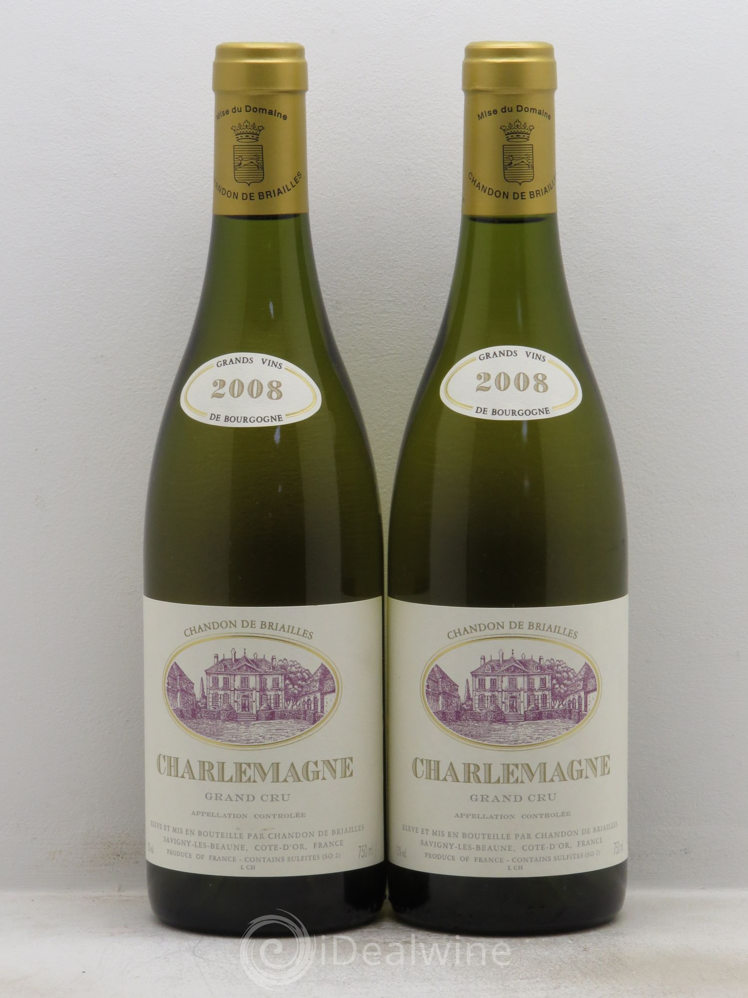 Corton-Charlemagne Grand Cru 2008 - Lot de 2 bouteilles - 0