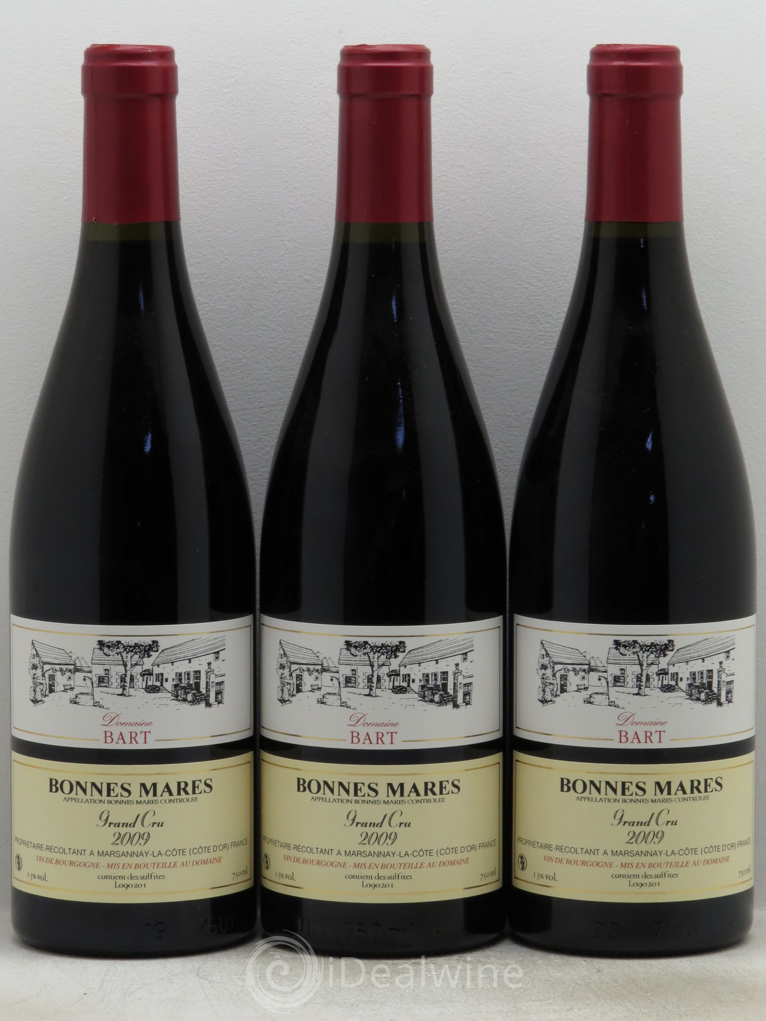 Bonnes-Mares Grand Cru Bart (Domaine) 2009 - Lot de 3 bouteilles - 0