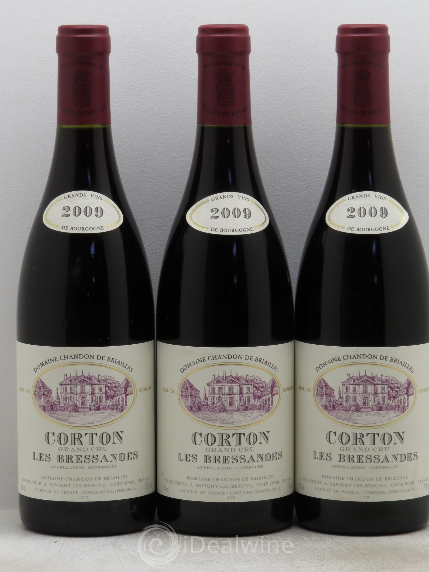 Corton Grand Cru 2009 - Lot de 3 bouteilles - 0