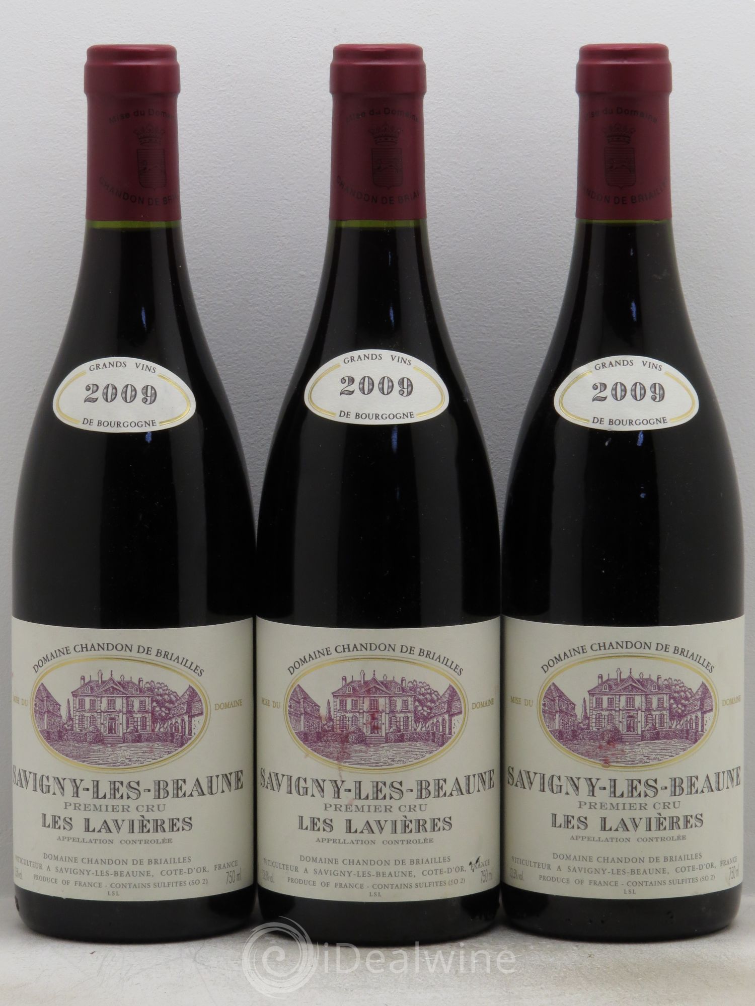 Savigny-lès-Beaune 1er Cru 2009 - Lot de 3 bouteilles - 0
