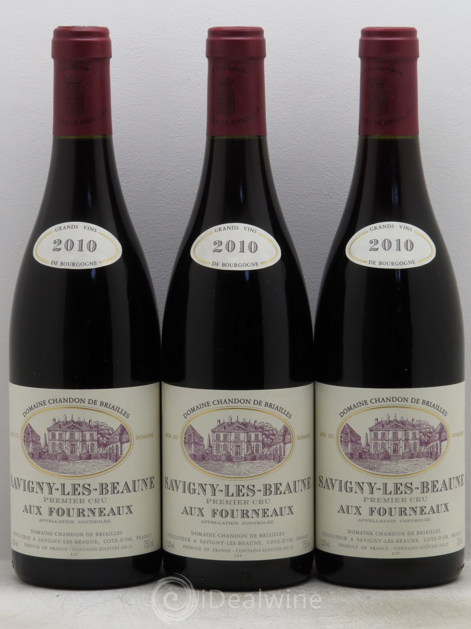 Savigny-lès-Beaune 1er Cru 2010 - Lot de 3 bouteilles - 0