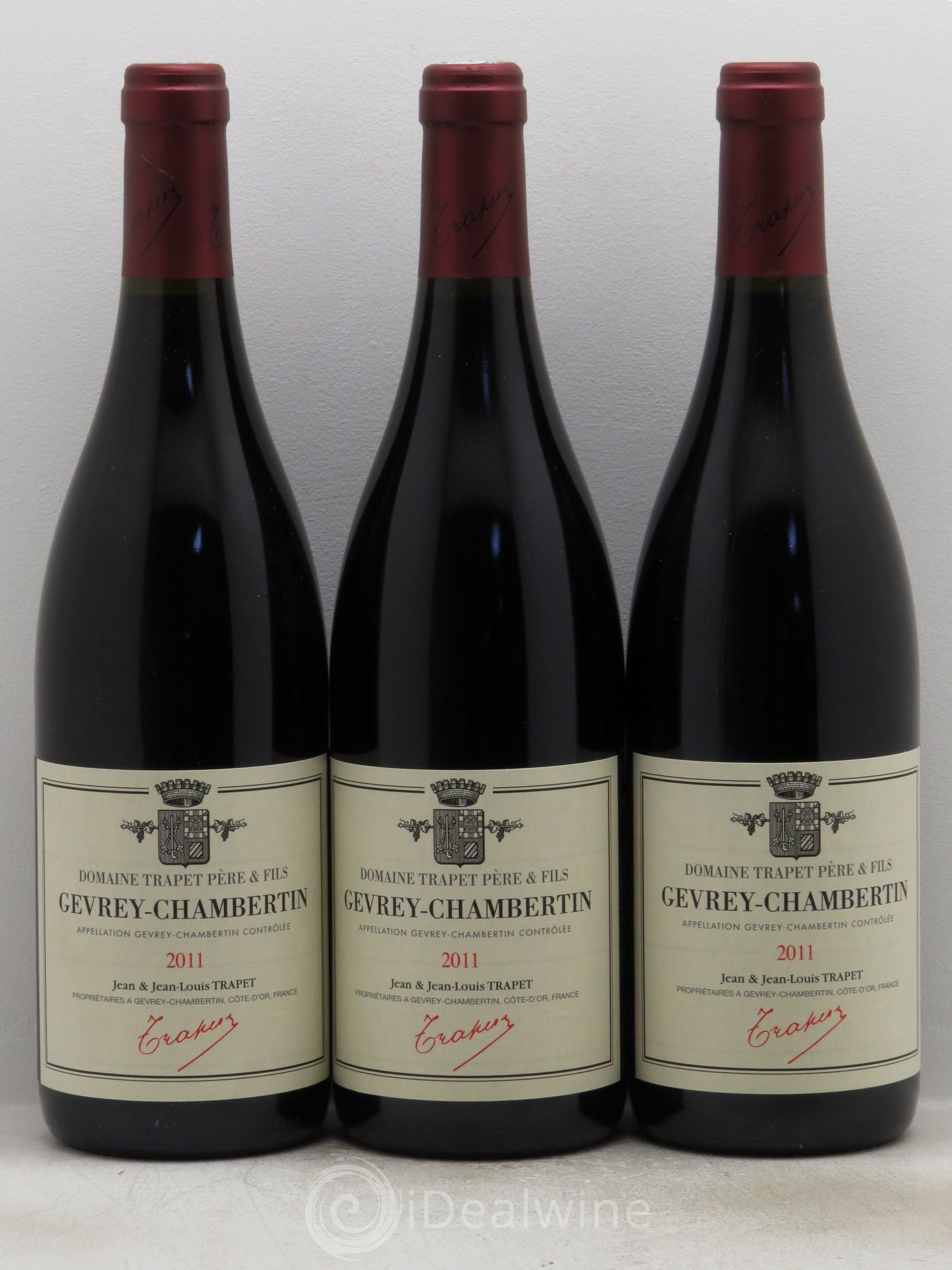 Gevrey-Chambertin Domaine Trapet 2011 - Lot de 3 bouteilles - 0