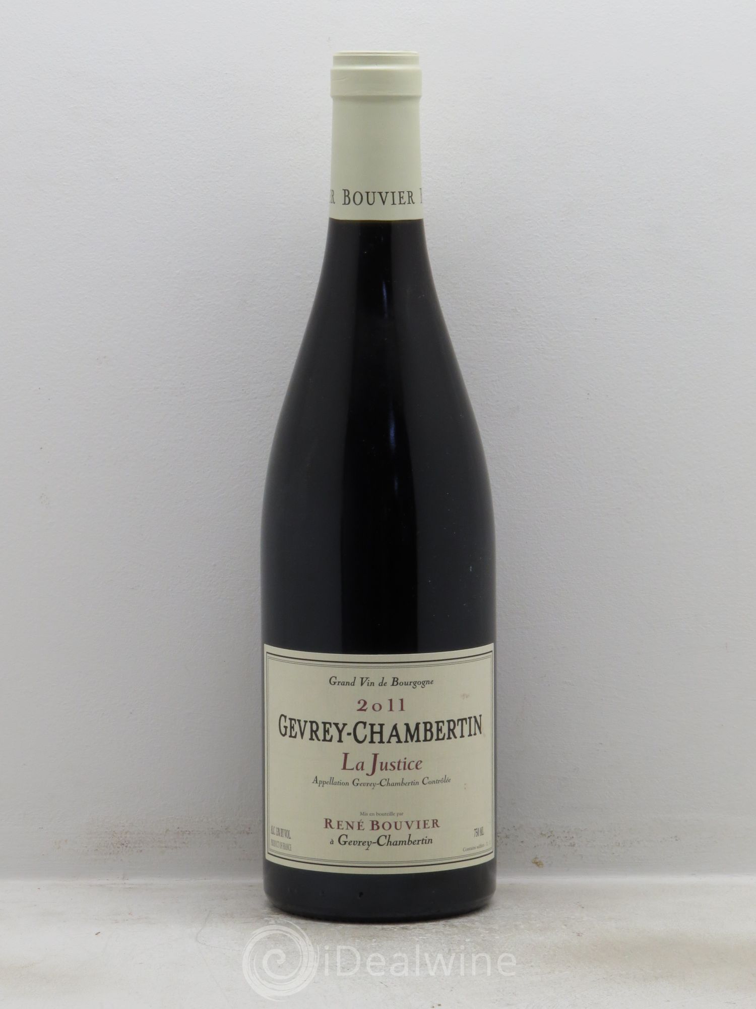 Gevrey-Chambertin La Justice René Bouvier (Domaine) 2011 - Lot de 1 bouteille - 0