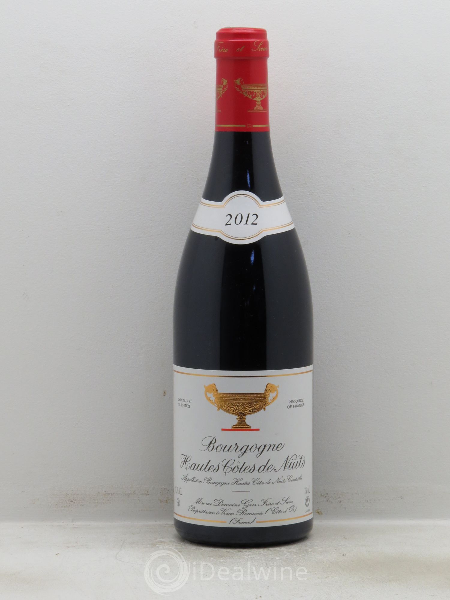 Hautes-Côtes de Nuits Gros Frère & Soeur 2012 - Lot de 1 bouteille - 0