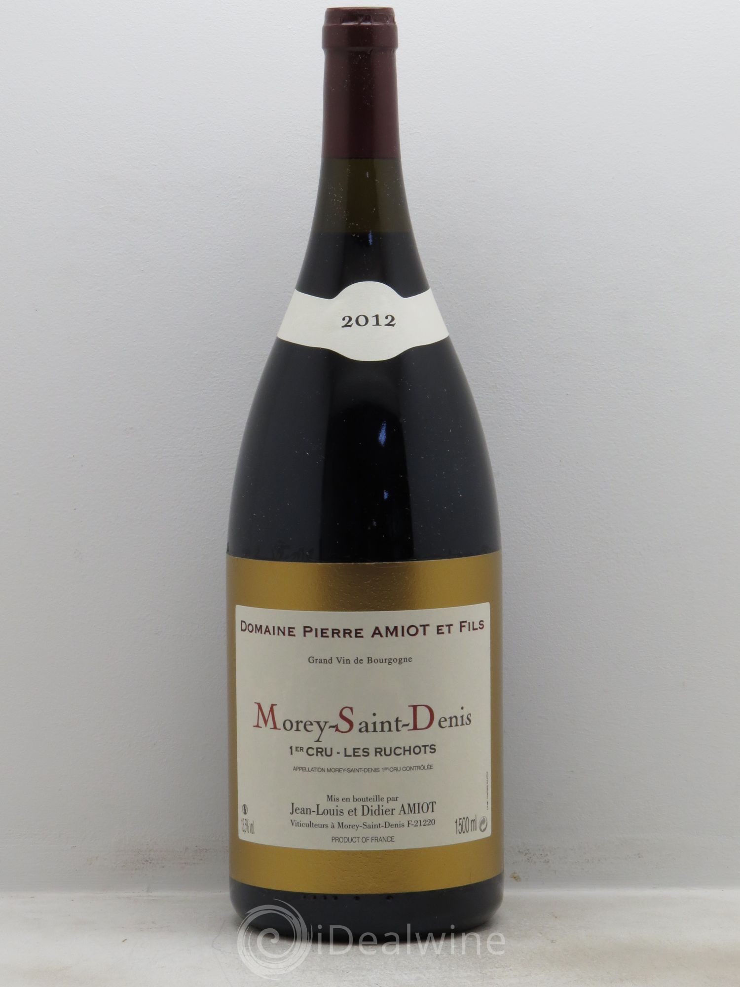 Morey-Saint-Denis 1er Cru 2012 - Lot de 1 magnum - 0