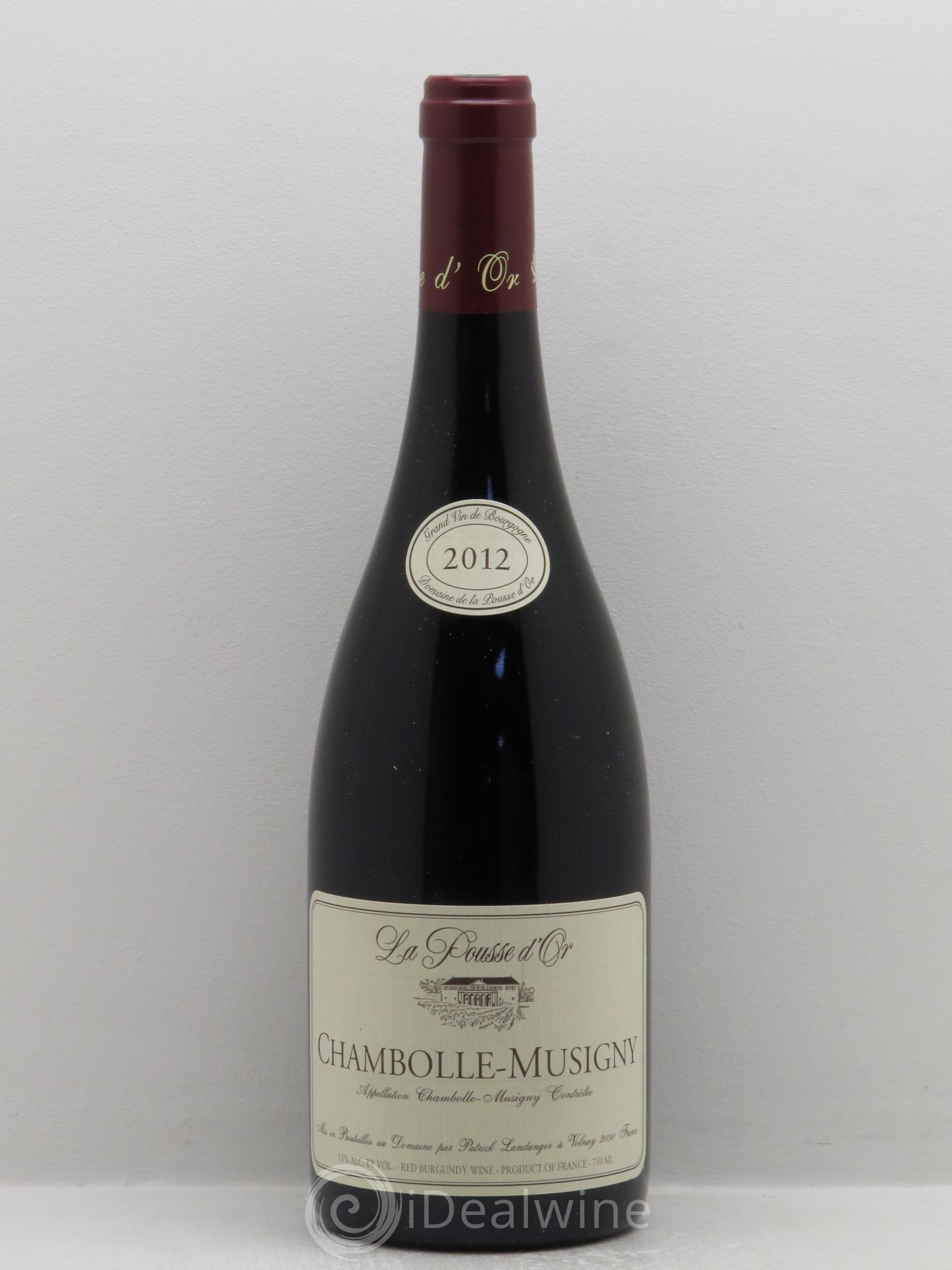 Chambolle-Musigny La Pousse d'Or (Domaine de) 2012 - Lot de 1 bouteille - 0