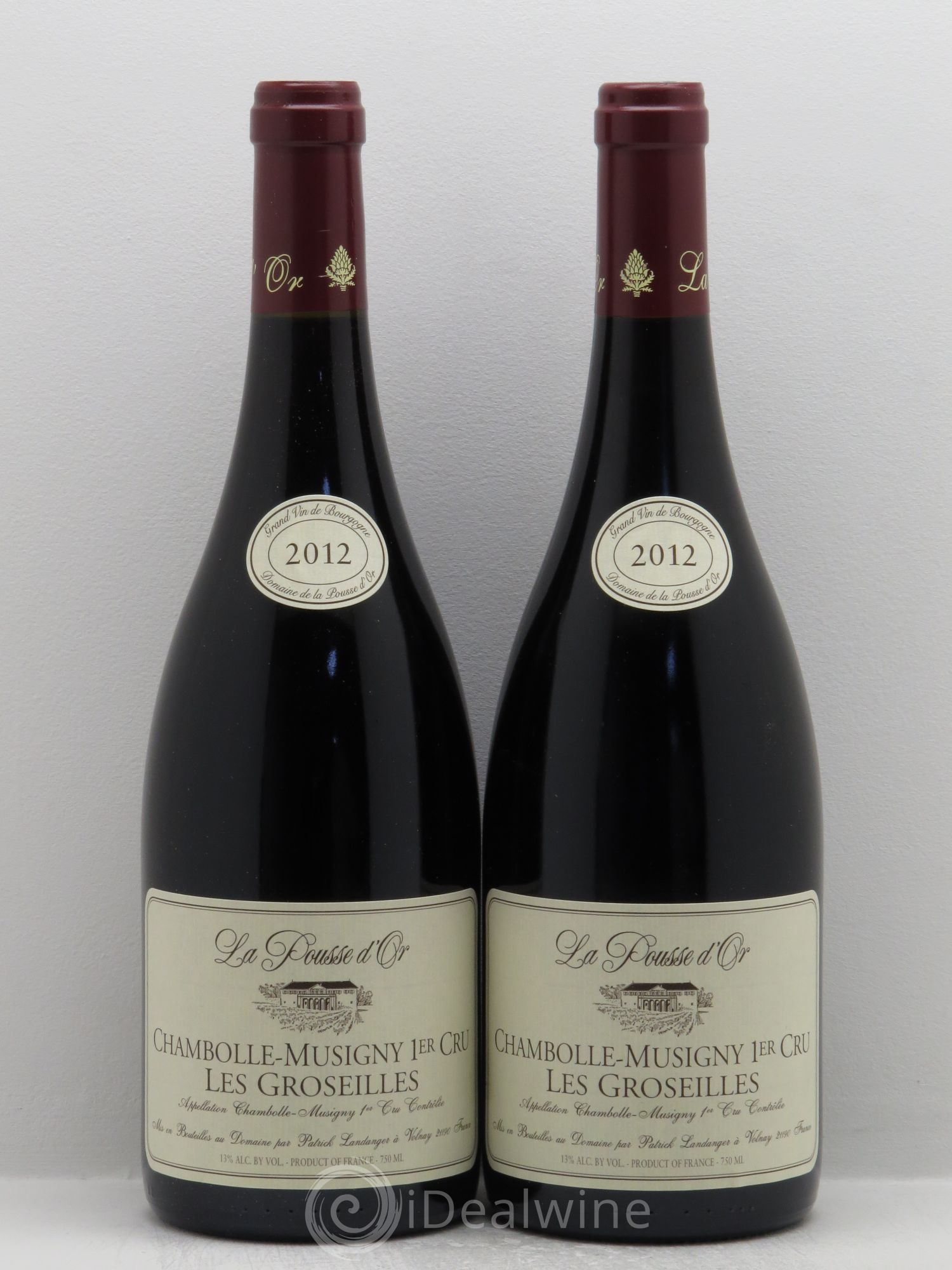 Chambolle-Musigny 1er Cru Les Groseilles La Pousse d'Or (Domaine de) 2012 - Lot de 2 bouteilles - 0