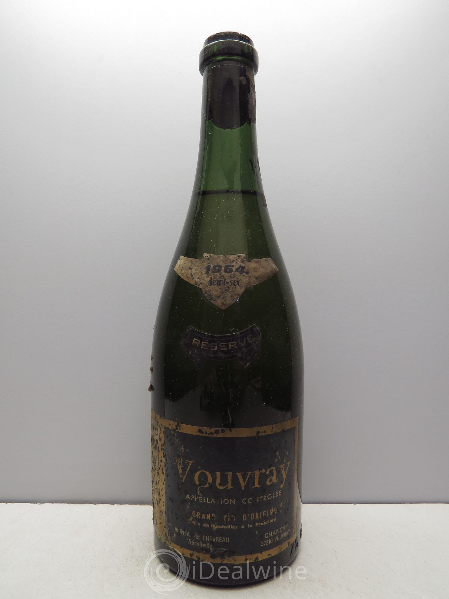 Vouvray Vigneau Chevreau 1964 - Lot de 1 bouteille - 0