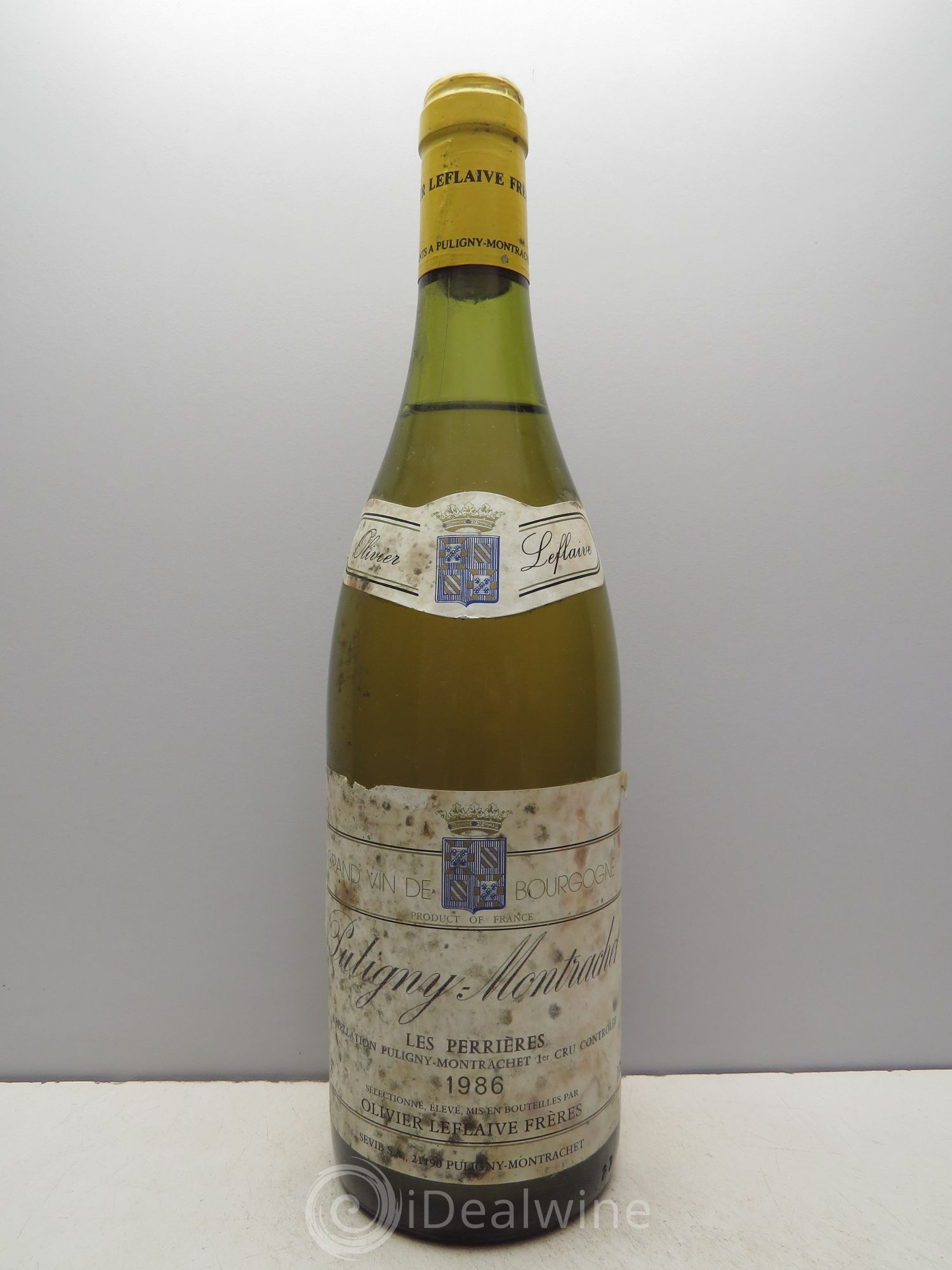 Puligny-Montrachet 1er Cru 1986 - Lot de 1 bouteille - 0