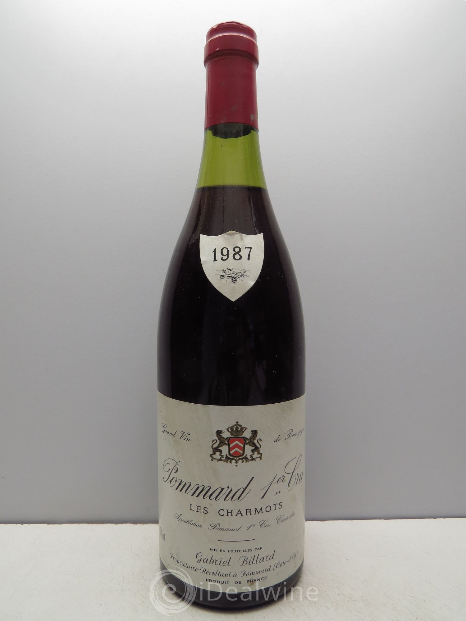 Pommard 1er Cru Gabriel Billard 1987 - Lot de 1 bouteille - 0