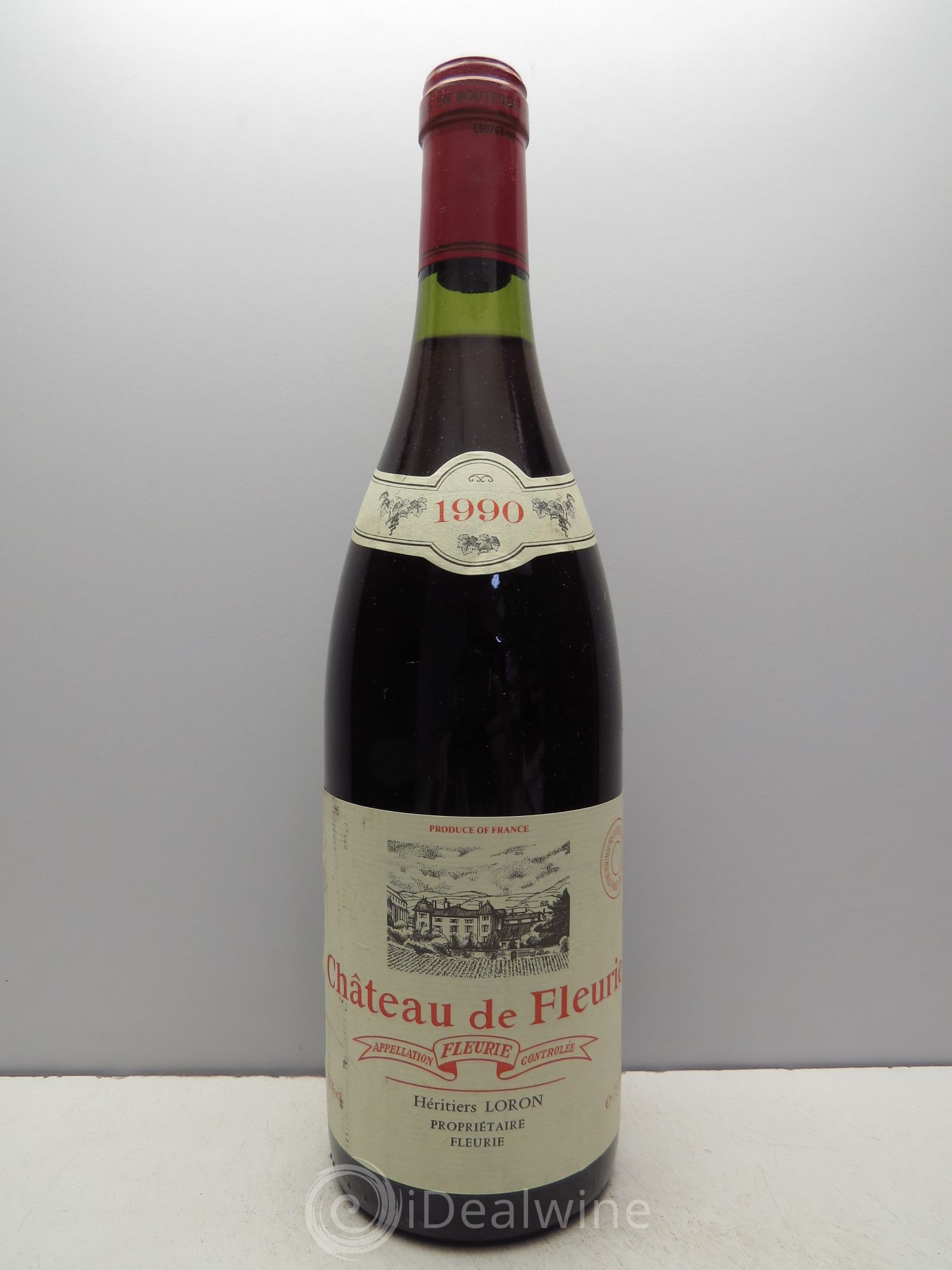 Fleurie Château Fleurie 1990 - Posten von 1 Flasche - 0