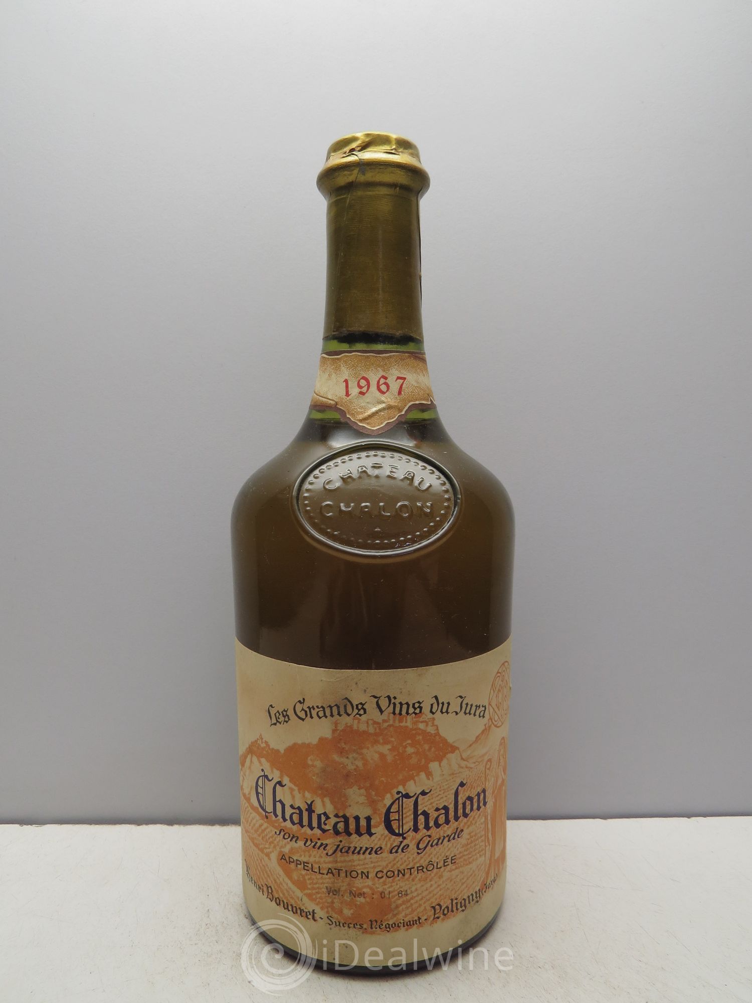 Château-Chalon Henri Bouvret 1967 - Lot de 1 bouteille - 0