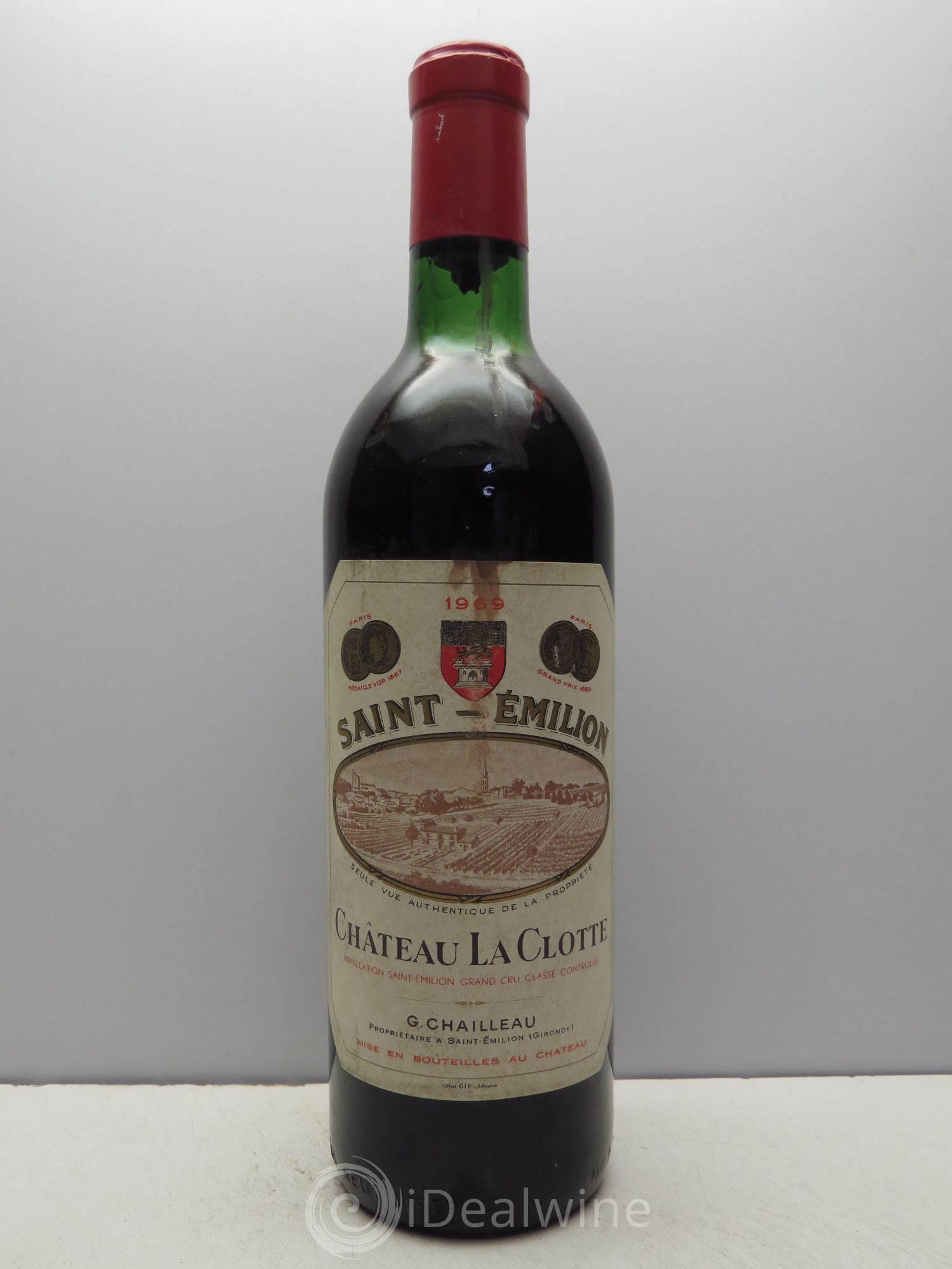 Château la Clotte 1969 - Lot de 1 bouteille - 0
