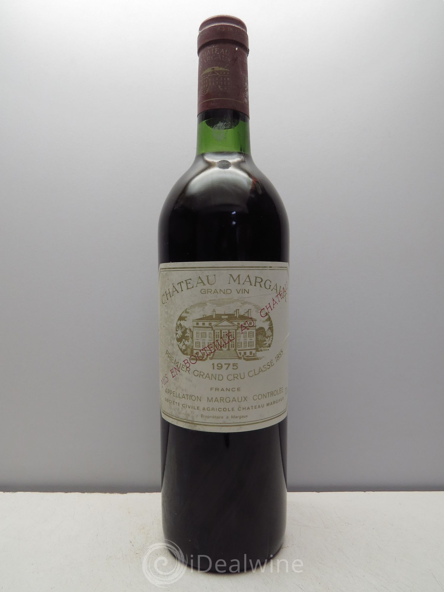 Château Margaux 1er Grand Cru Classé 1975 - Lot de 1 bouteille - 0