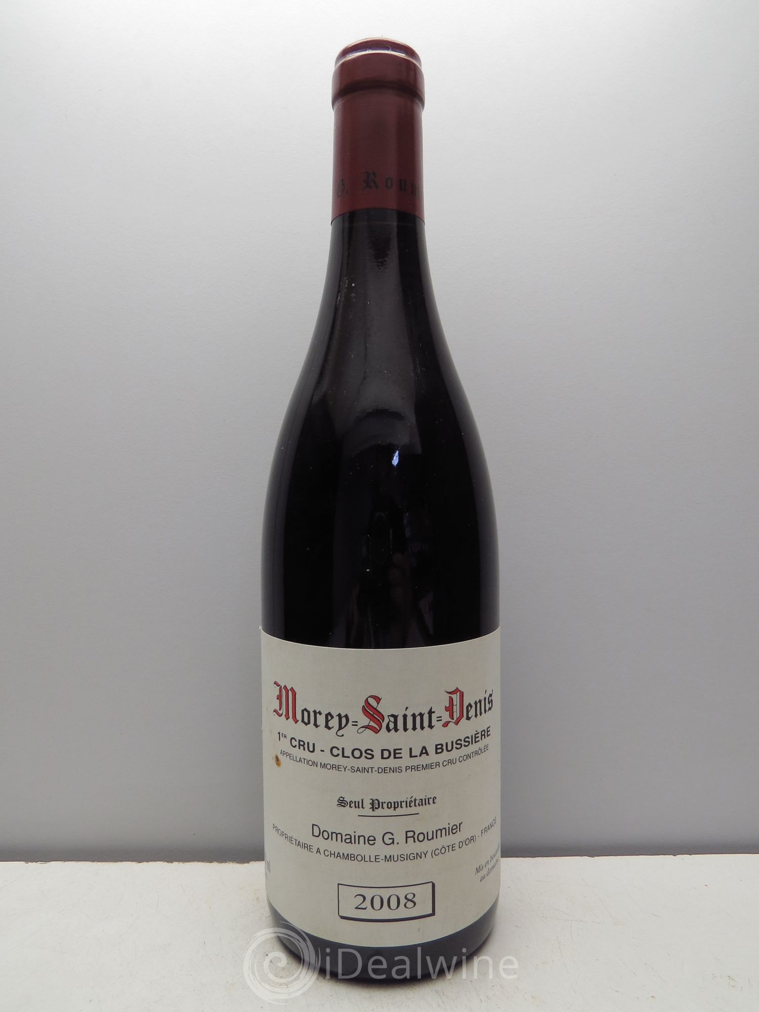 Morey-Saint-Denis 1er Cru Clos de la Bussière Georges Roumier (Domaine) 2008 - Lot de 1 bouteille - 0