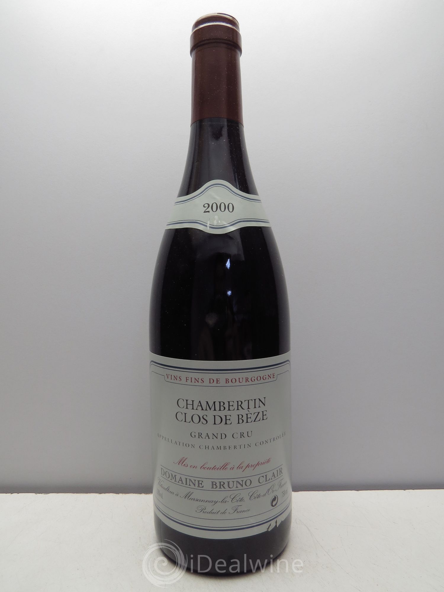 Chambertin Clos de Bèze Grand Cru Bruno Clair (Domaine) 2000 - Lot de 11 bouteilles - 0